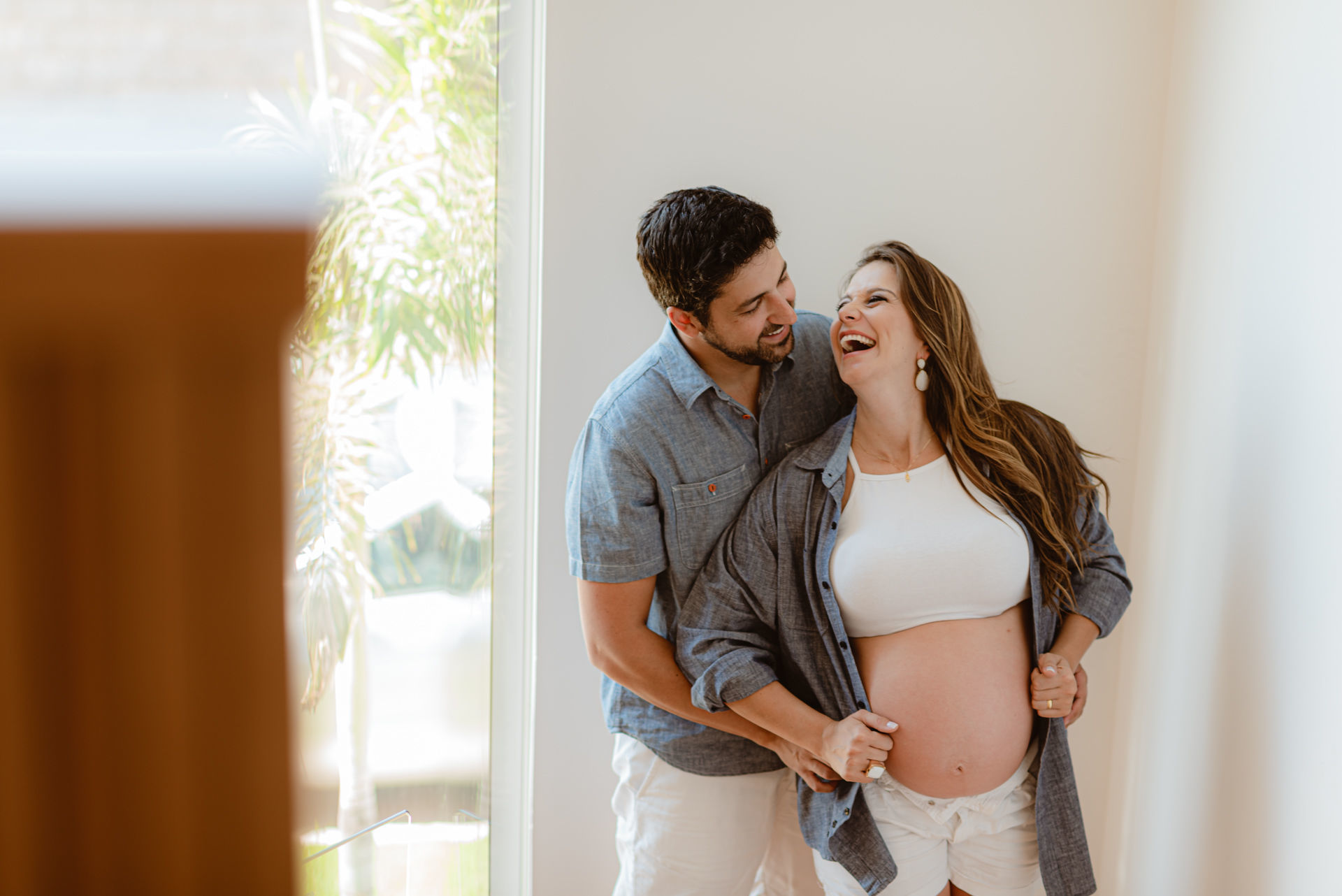 Foto Lifestyle de Gestante feito em Casa - Imagem 49