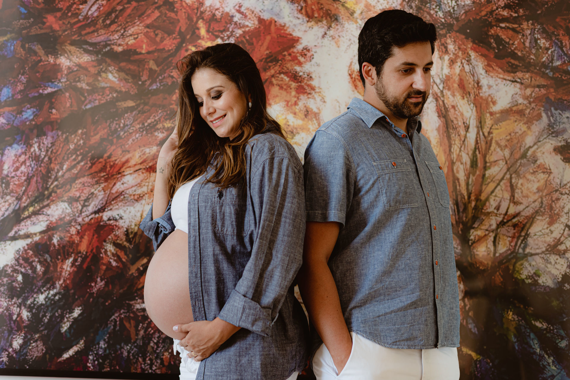 Foto Lifestyle de Gestante feito em Casa - Imagem 55