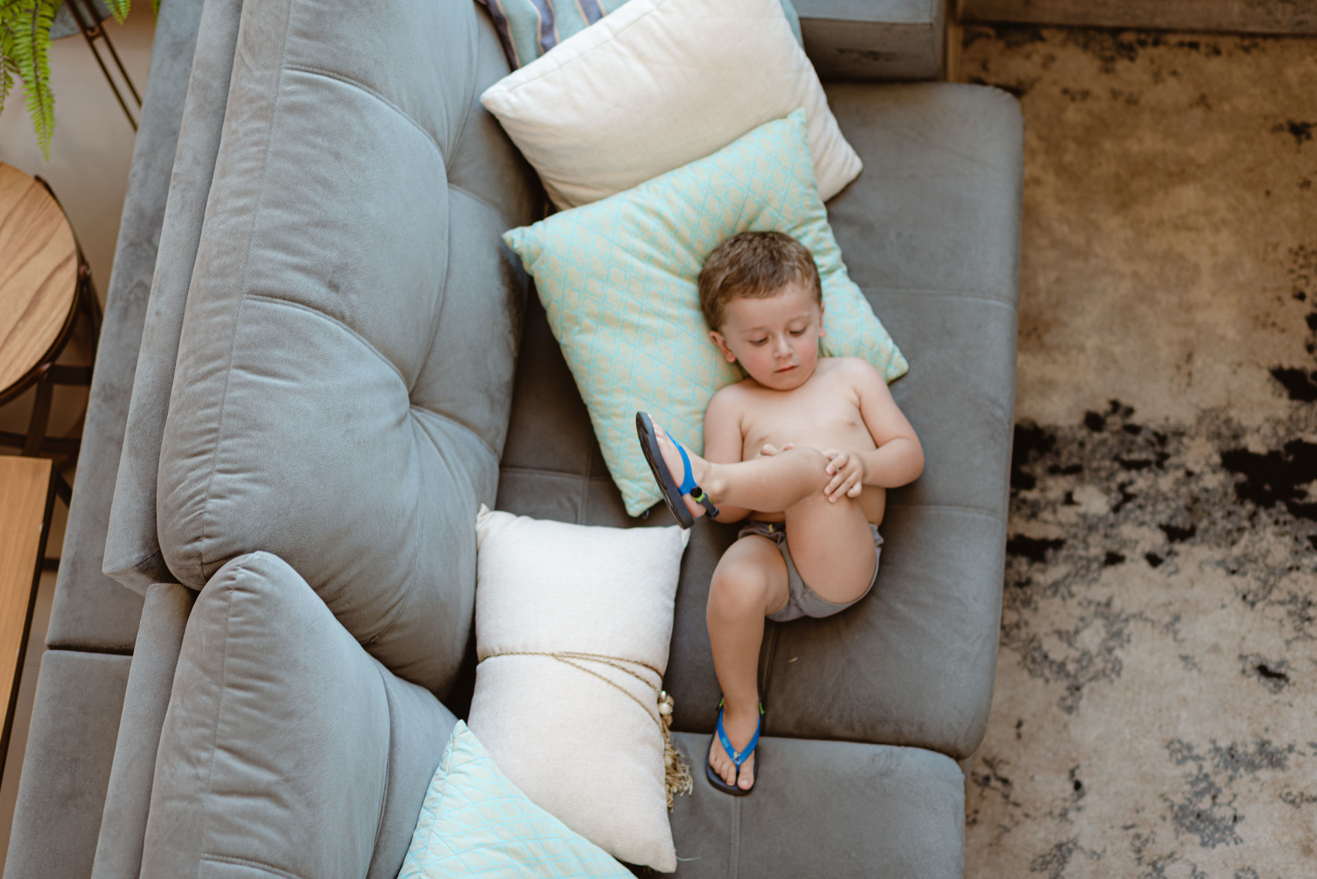 Foto Lifestyle de Gestante feito em Casa - Imagem 60