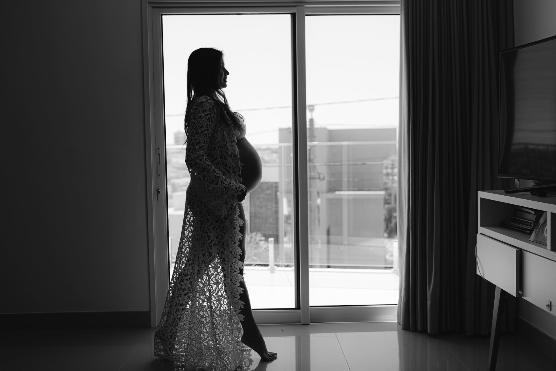 Foto Lifestyle de Gestante feito em Casa - Imagem 62