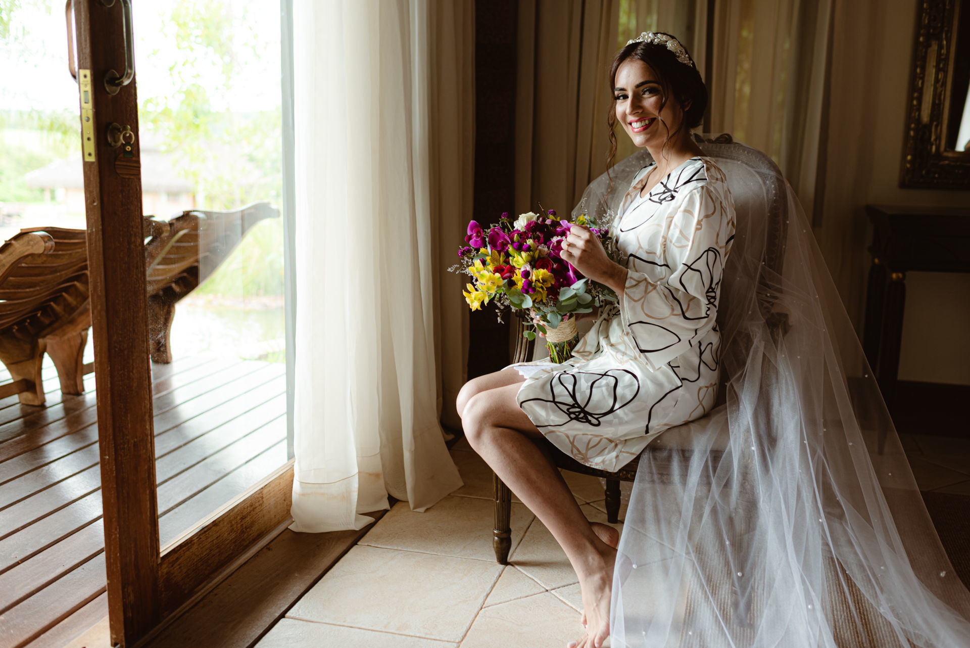 Foto Casamento no Campo em fim de tarde na Fazenda Nova Conceição em Goiás - Imagem 15