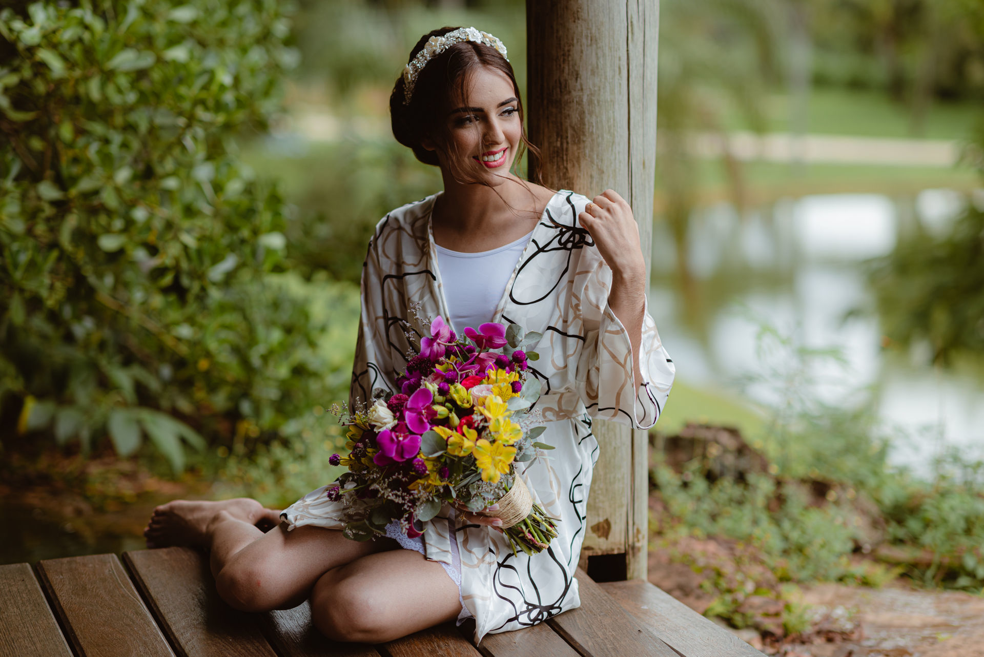 Foto Casamento no Campo em fim de tarde na Fazenda Nova Conceição em Goiás - Imagem 26