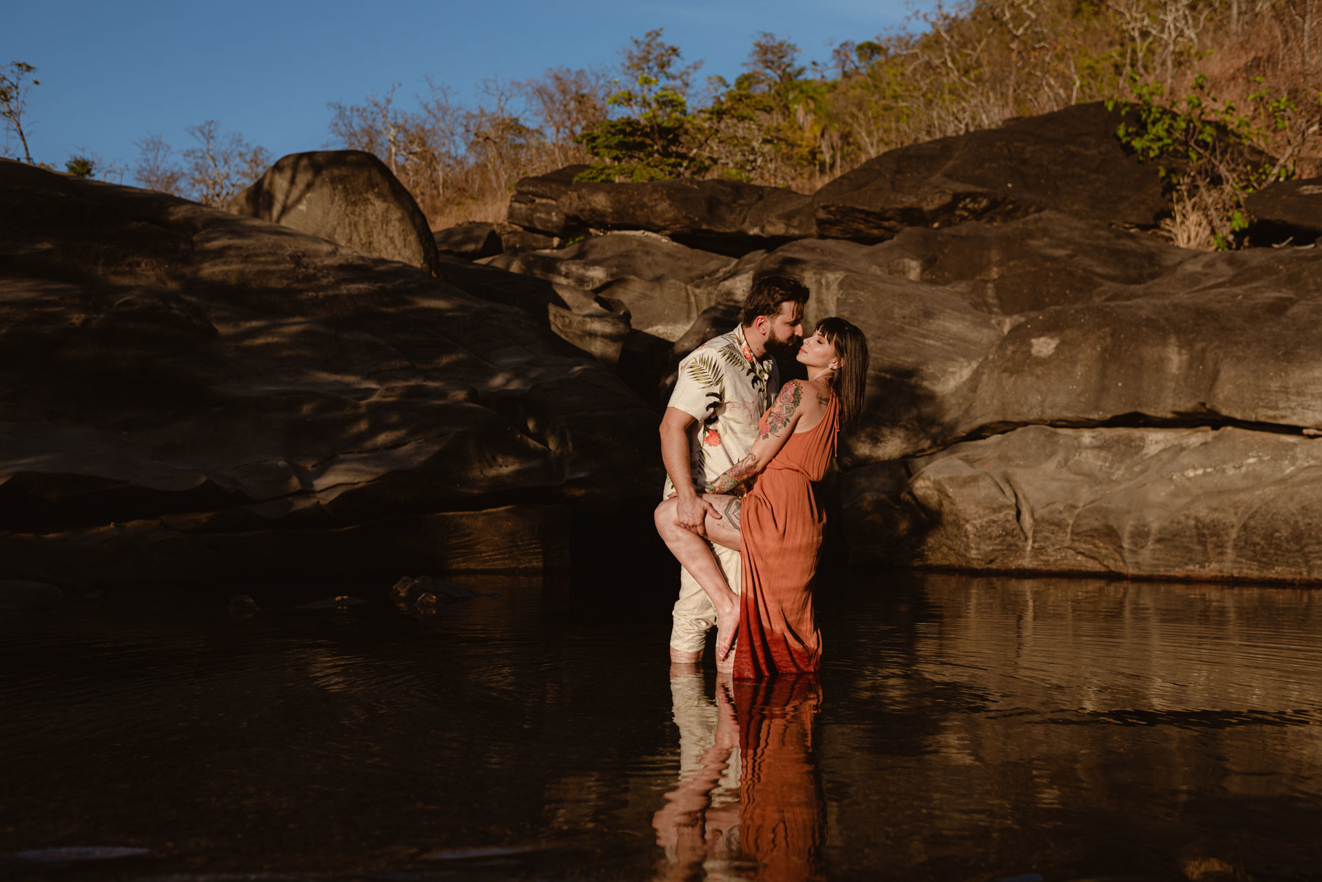 Foto Cachoeira Santa Bárbara: saiba como fazer um pré-wedding lá - Imagem 23