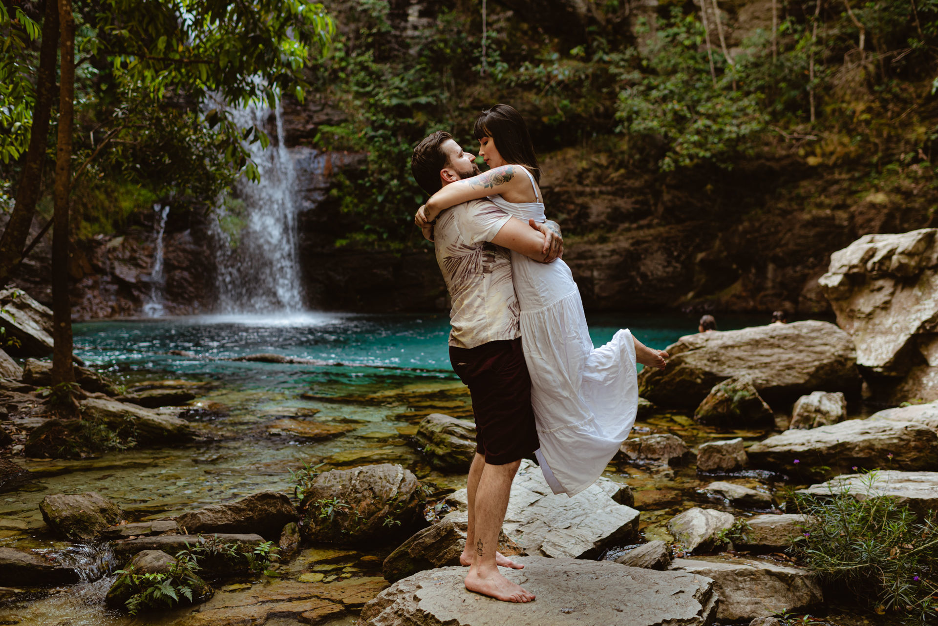 Foto Cachoeira Santa Bárbara: saiba como fazer um pré-wedding lá - Imagem 73