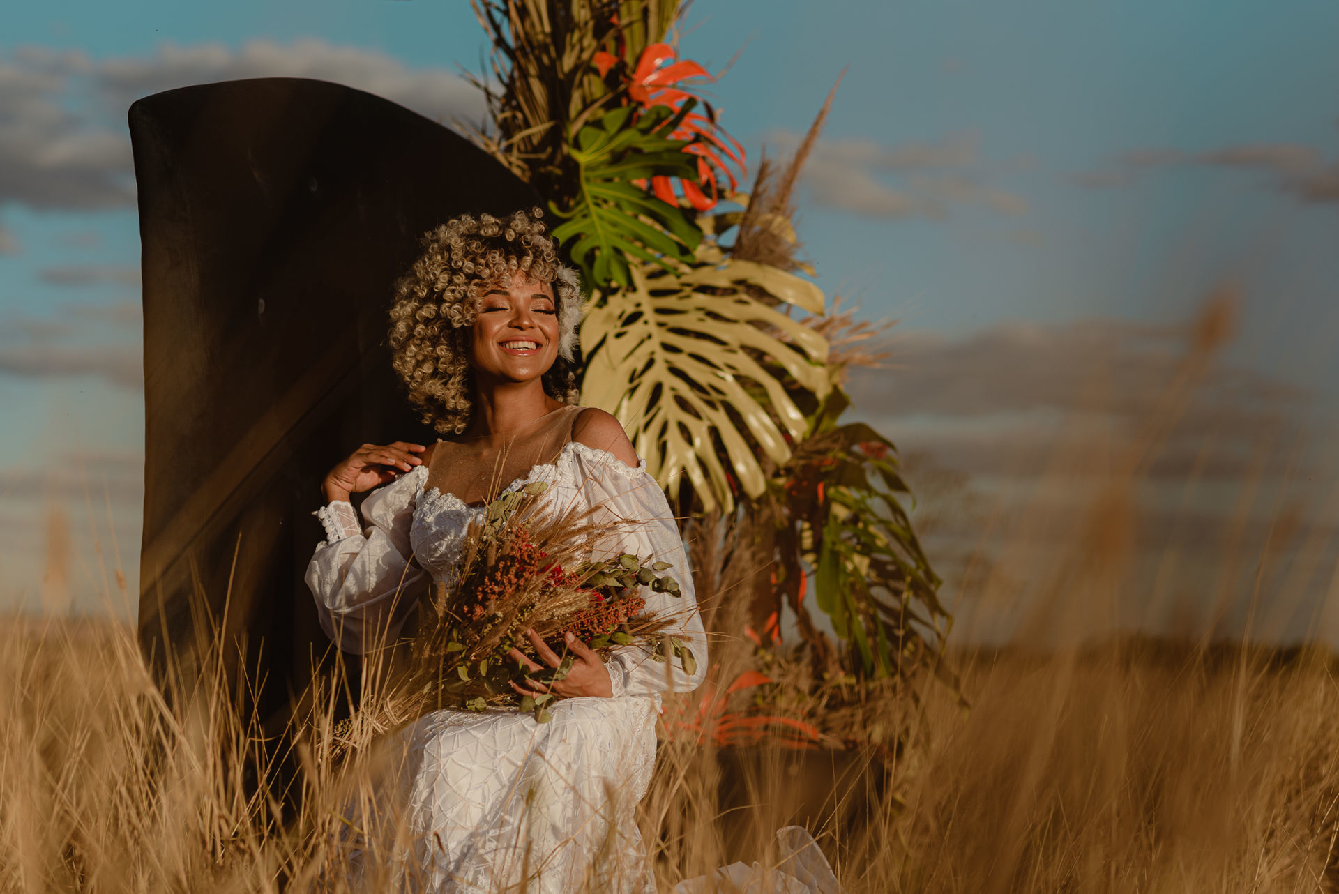 Foto Editorial de Noivas Boho Campestre Foto Editorial de Noivas Boho Campestre - Imagem 71