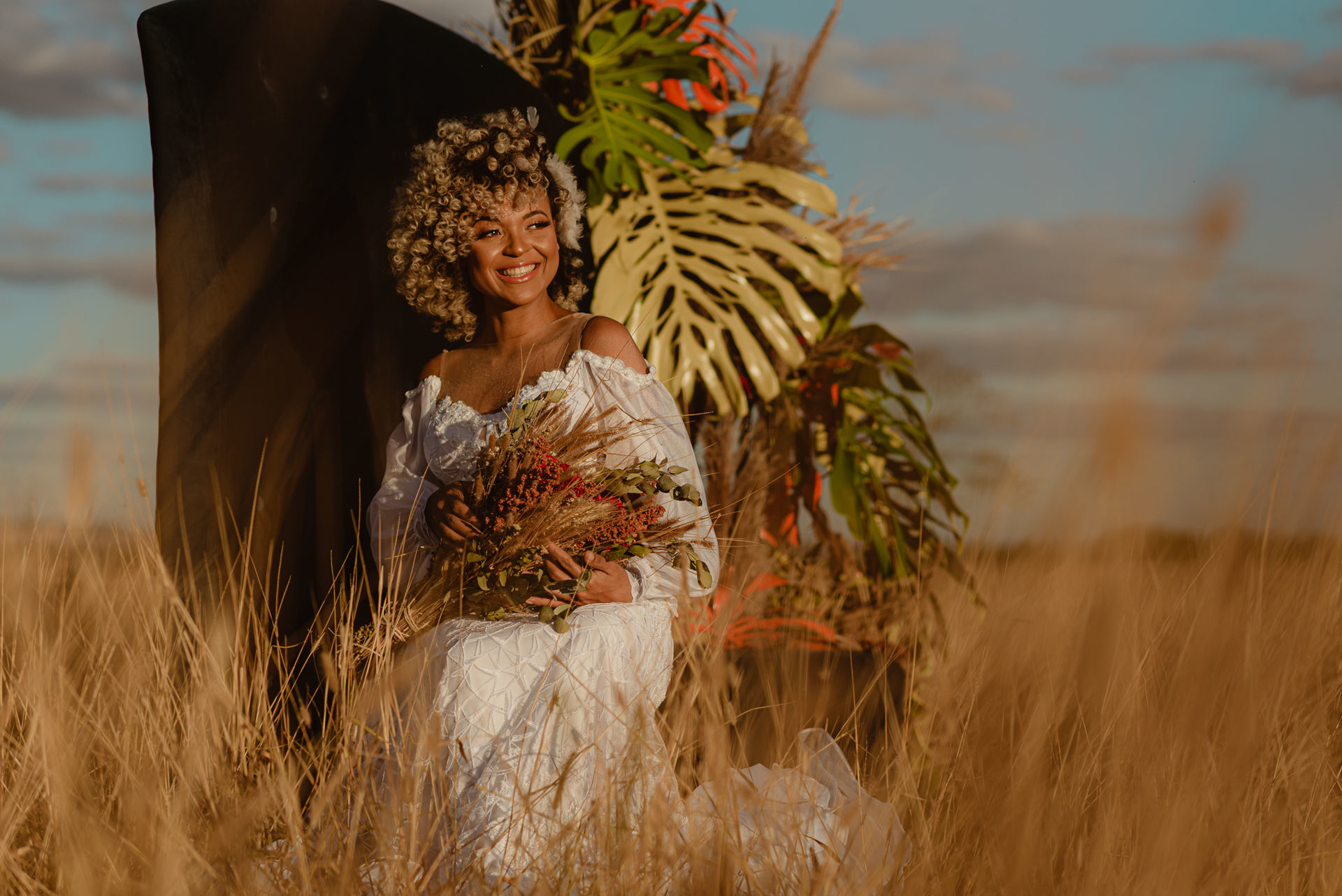 Foto Editorial de Noivas Boho Campestre Foto Editorial de Noivas Boho Campestre - Imagem 70
