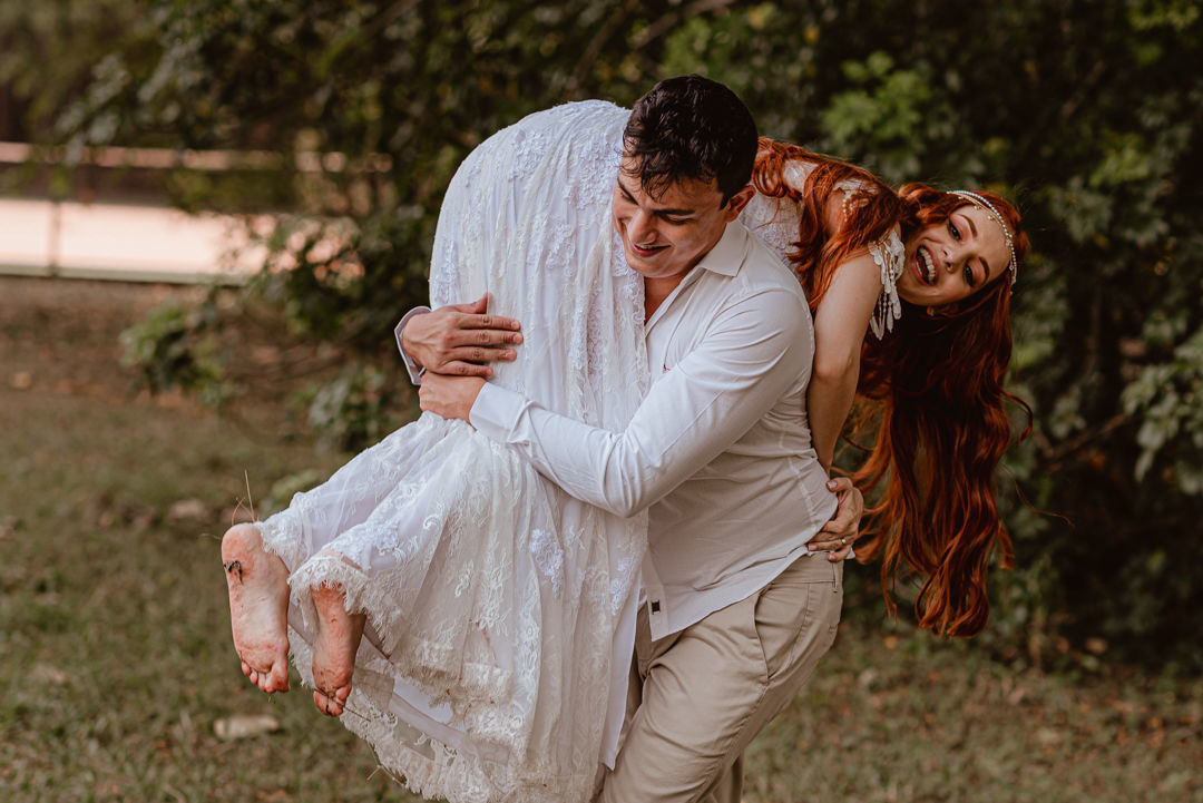 Foto Casamento Intimista com decoração Boho pela manhã - Raylla e Lude Foto Casamento Intimista com decoração Boho pela manhã - Raylla e Lude - Imagem 63