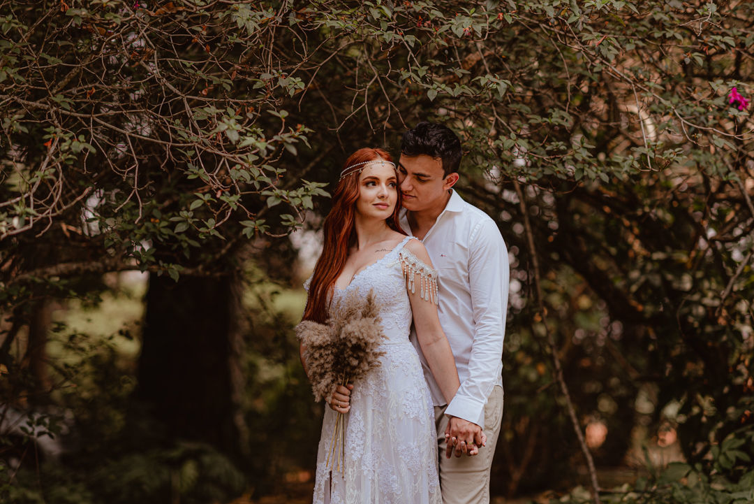 Foto Casamento Intimista com decoração Boho pela manhã - Raylla e Lude Foto Casamento Intimista com decoração Boho pela manhã - Raylla e Lude - Imagem 58