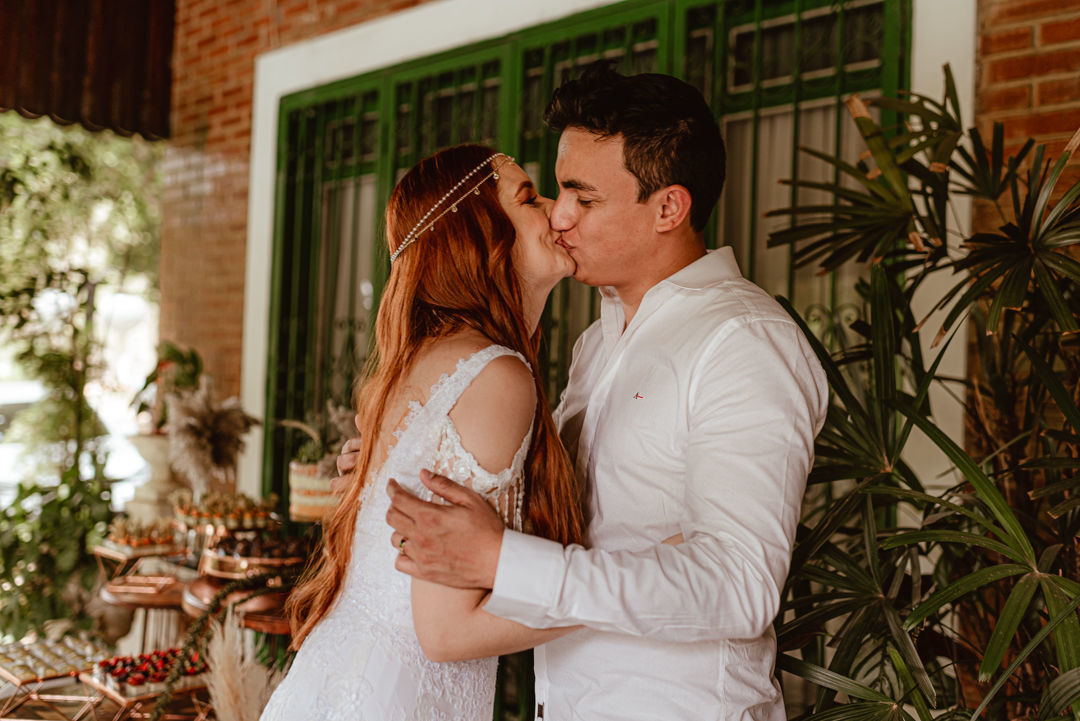 Foto Casamento Intimista com decoração Boho pela manhã - Raylla e Lude Foto Casamento Intimista com decoração Boho pela manhã - Raylla e Lude - Imagem 55