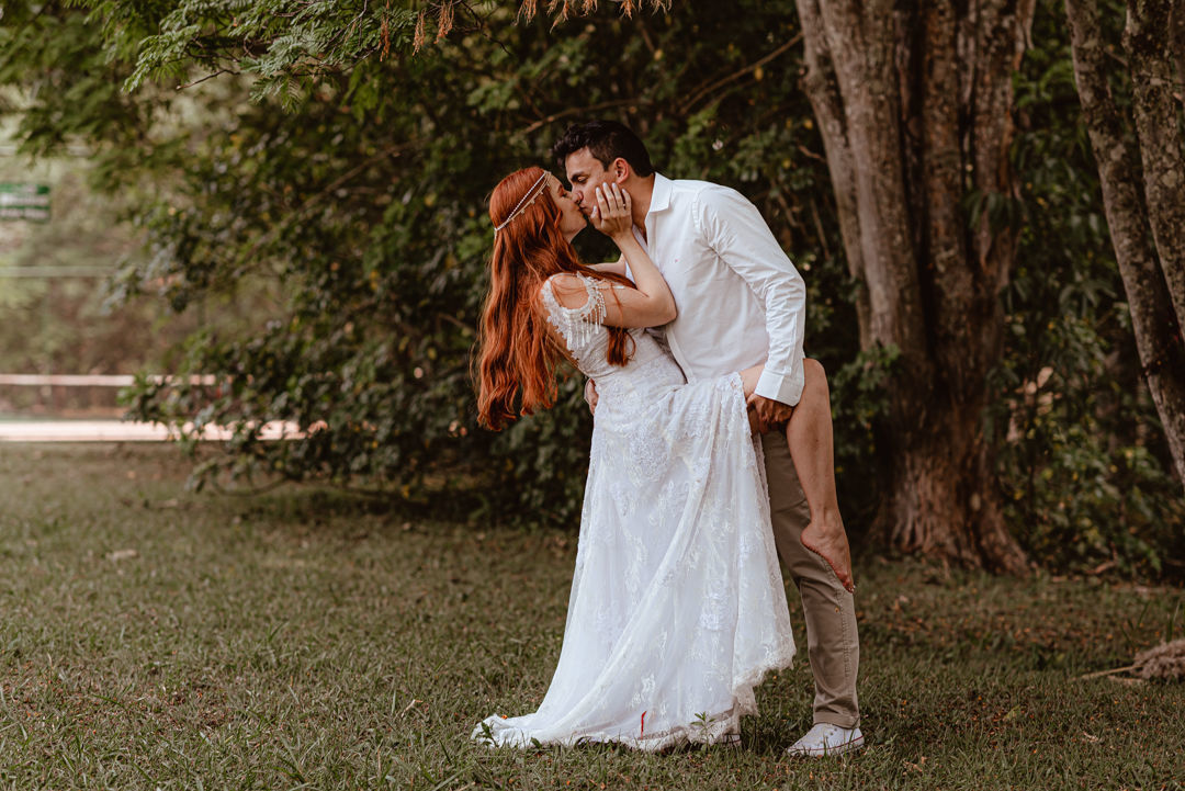 Foto Casamento Intimista com decoração Boho pela manhã - Raylla e Lude Foto Casamento Intimista com decoração Boho pela manhã - Raylla e Lude - Imagem 61