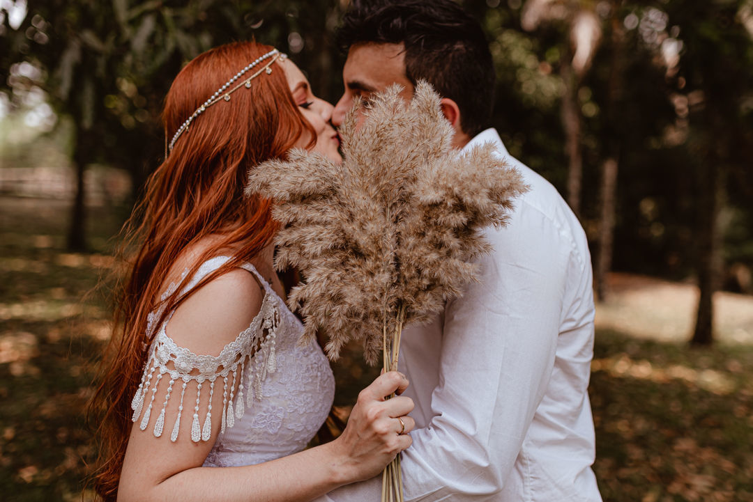 Foto Casamento Intimista com decoração Boho pela manhã - Raylla e Lude Foto Casamento Intimista com decoração Boho pela manhã - Raylla e Lude - Imagem 68