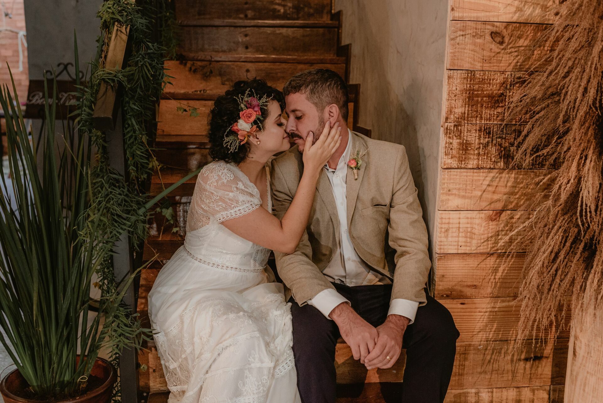 Foto  Renovação de Votos 10 anos -  estilo Industrial - Loft industrial - Decoração industrial intimista - Lays e Chico - Imagem 59