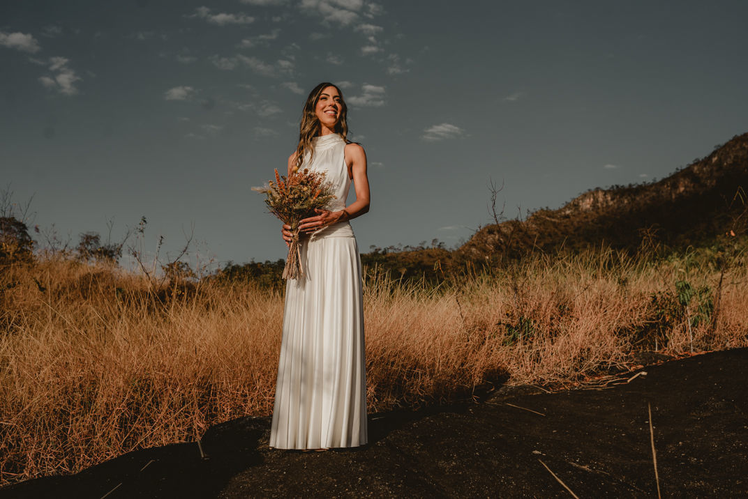 Foto Elopement Wedding na Chapada dos Veadeiros em fim de tarde - Dafne e Leonardo - Imagem 2