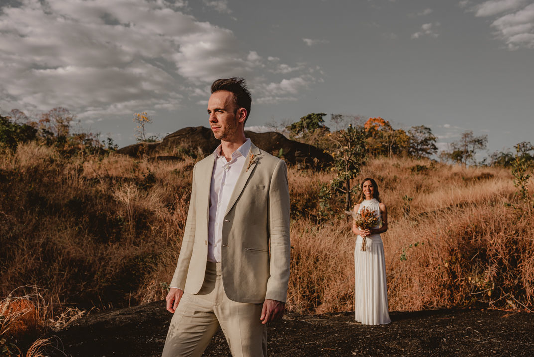Foto Elopement Wedding na Chapada dos Veadeiros em fim de tarde - Dafne e Leonardo - Imagem 3