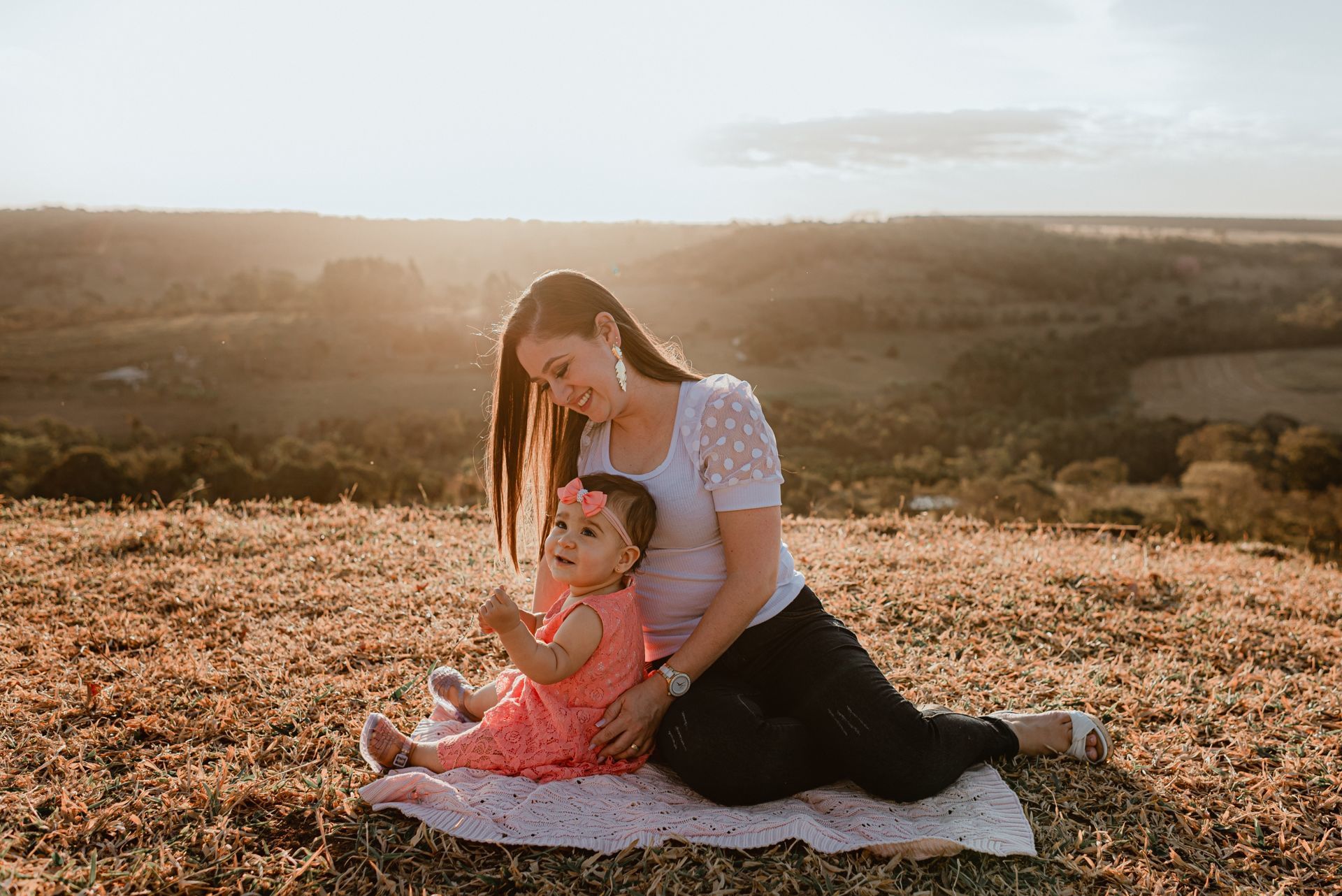 Foto Suellen, Raphael e Eloá - Ensaio Fotográfico de Família na fazenda - Imagem 33