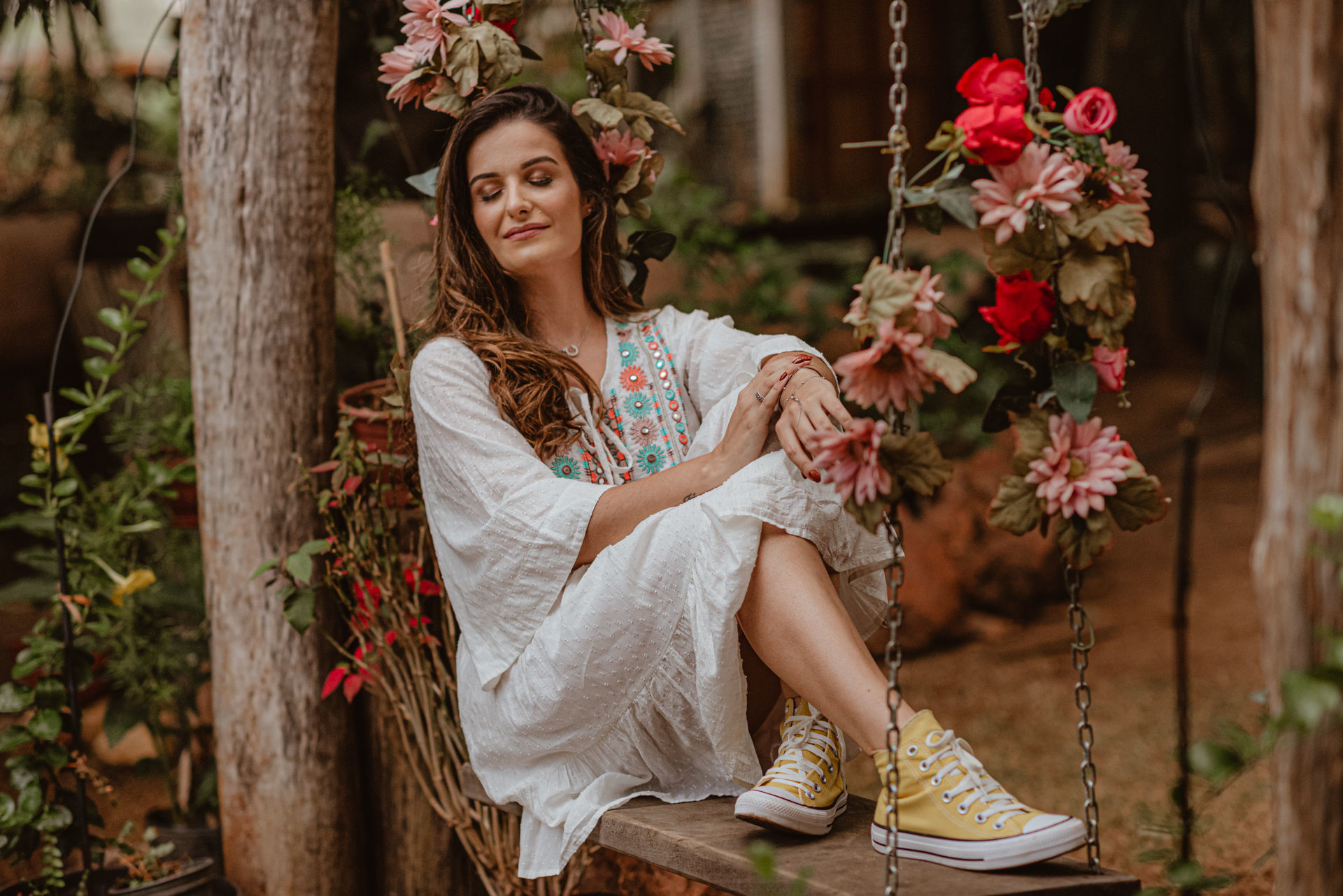 Foto Ensaio Fotográfico Feminino nas Cabanas Encantadas do Brejo - Goiânia - Camila - Imagem 33