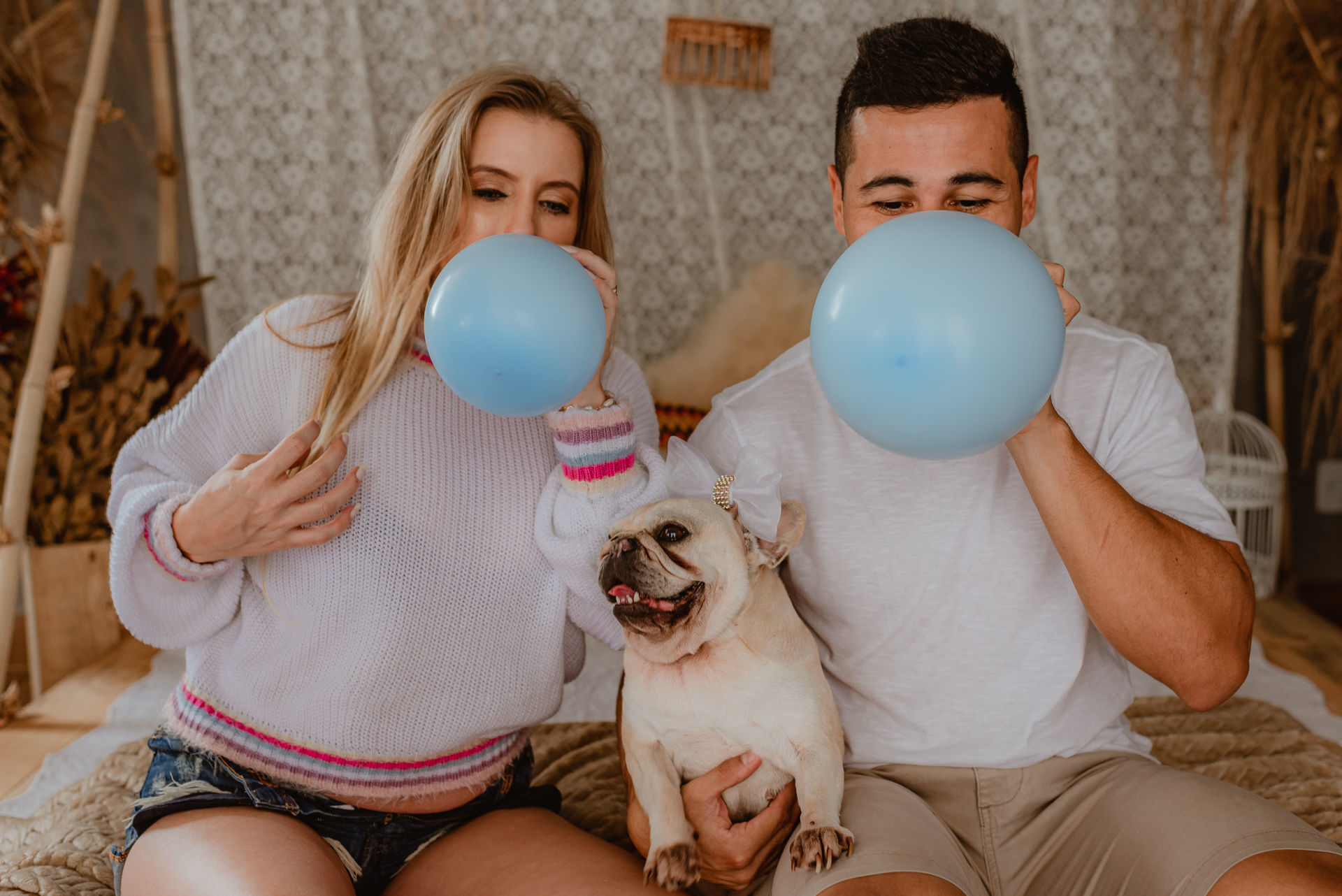 Foto Ensaio de Gestante no RevoLoft Estúdio Fotográfico e Experiências Intimistas - Gabriela e Bruno à espera de Benjamin - Imagem 14