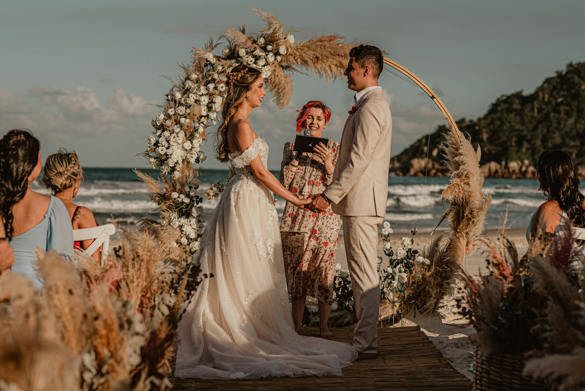 Foto  Destination Wedding inpirador em Florianópolis - Praia Brava - Kayra e Igor  - Imagem 67
