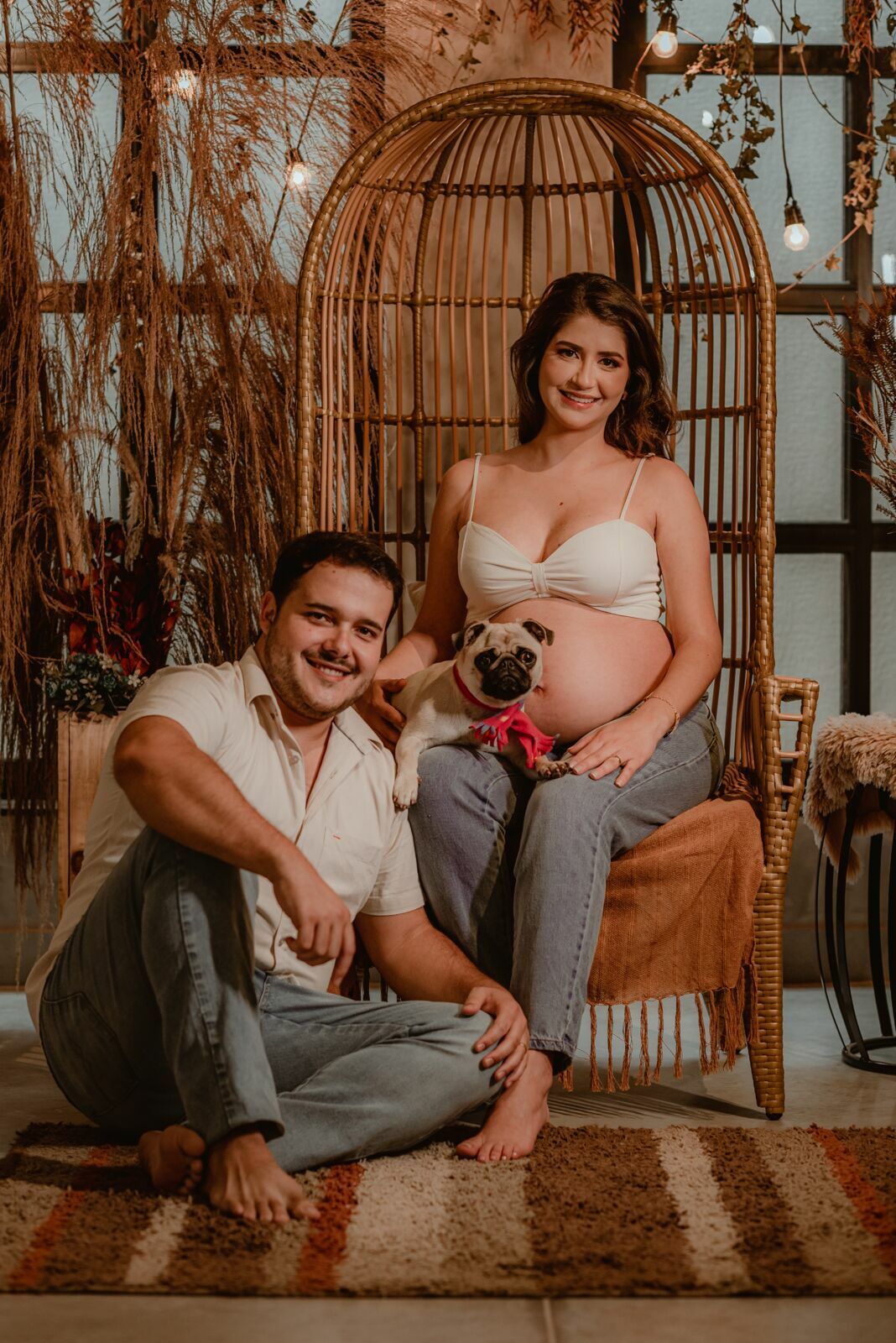 Foto Isadora à espera de Enzo - Ensaio fotográfico de Gestante - Imagem 5