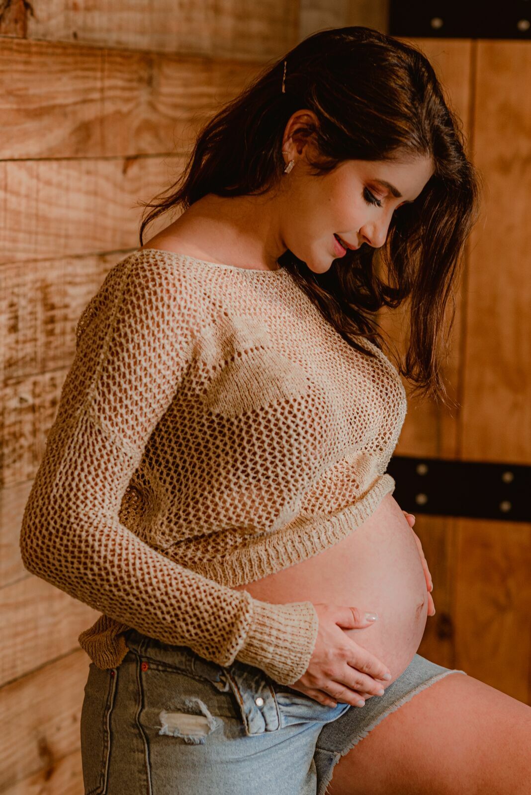 Foto Isadora à espera de Enzo - Ensaio fotográfico de Gestante - Imagem 8