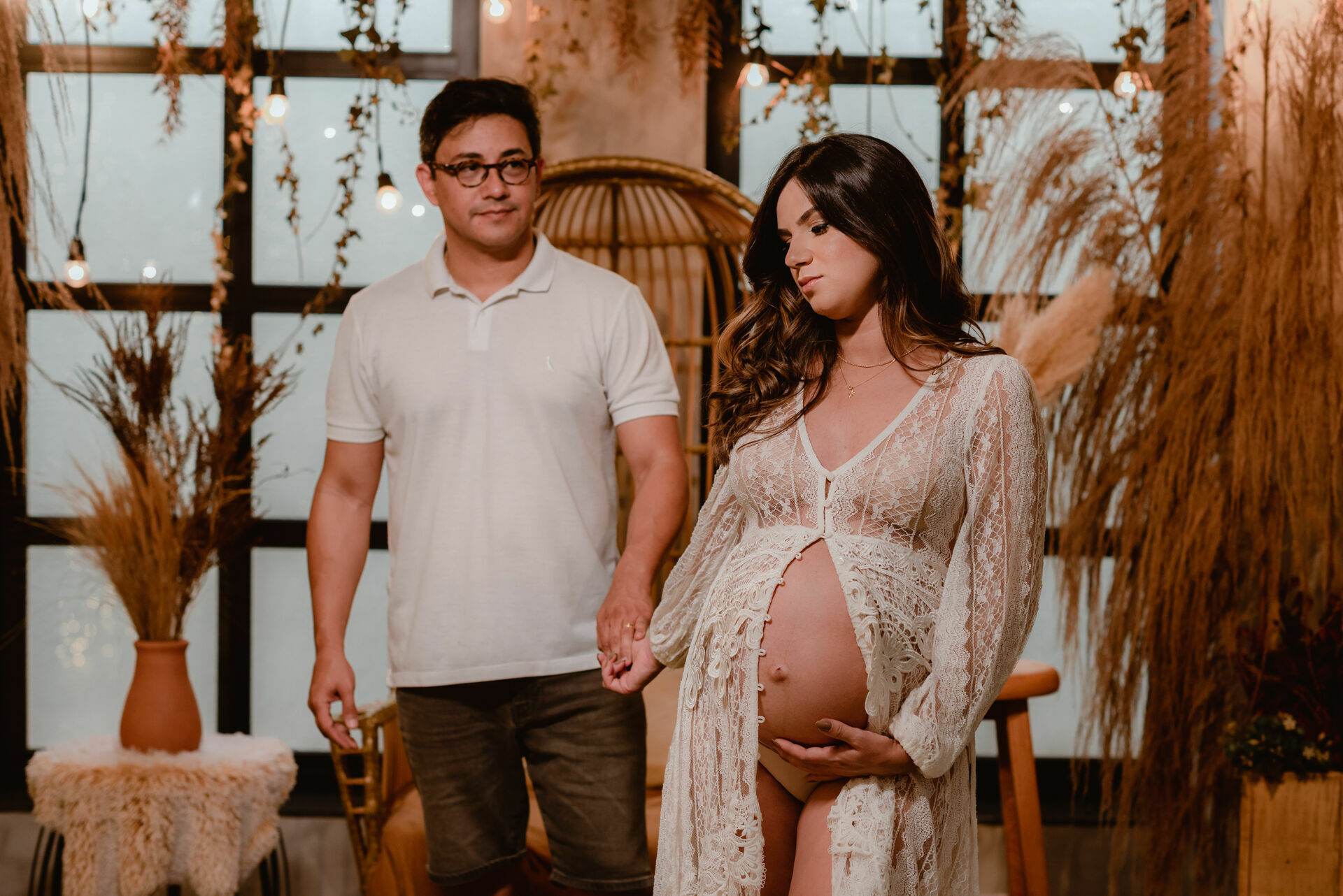 Foto RevoLoft - Ensaio Fotográfico de Gestante em estúdio - Emilly, Célio e Murilo à espera de Pedro - Imagem 9