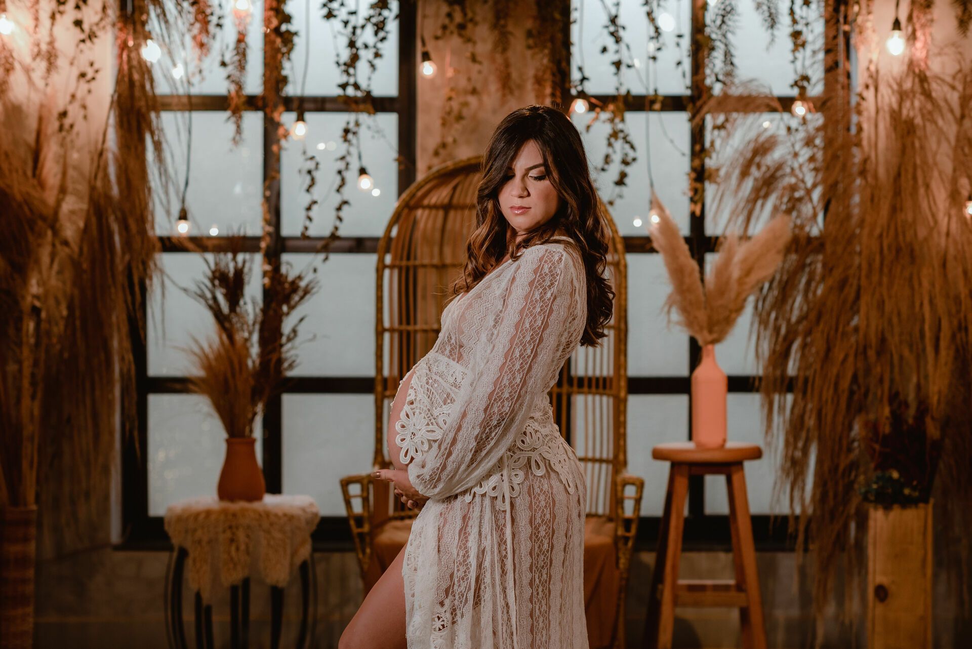 Foto RevoLoft - Ensaio Fotográfico de Gestante em estúdio - Emilly, Célio e Murilo à espera de Pedro - Imagem 13