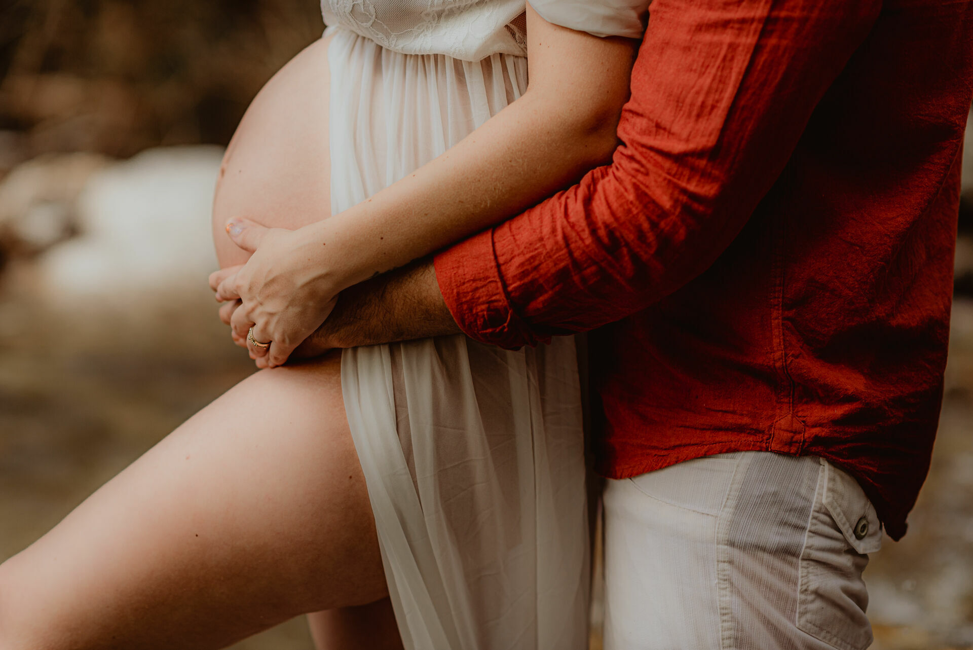 Foto Sessão Fotográfica de gestante - Cachoeira Usina Velha - Heloísa e Marcelo - Imagem 16