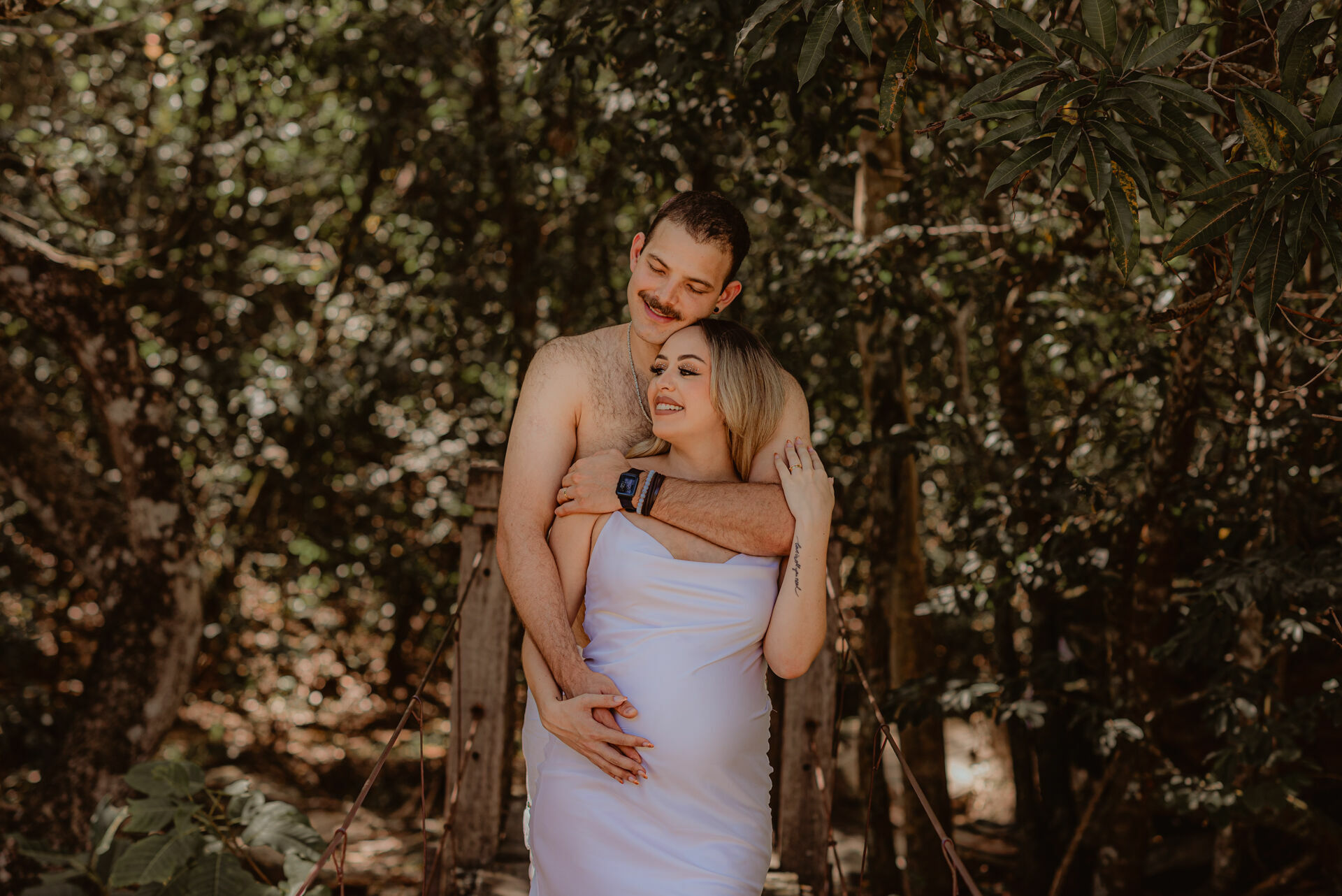 Foto Sessão Fotográfica de gestante - Cachoeira Usina Velha - Heloísa e Marcelo - Imagem 0