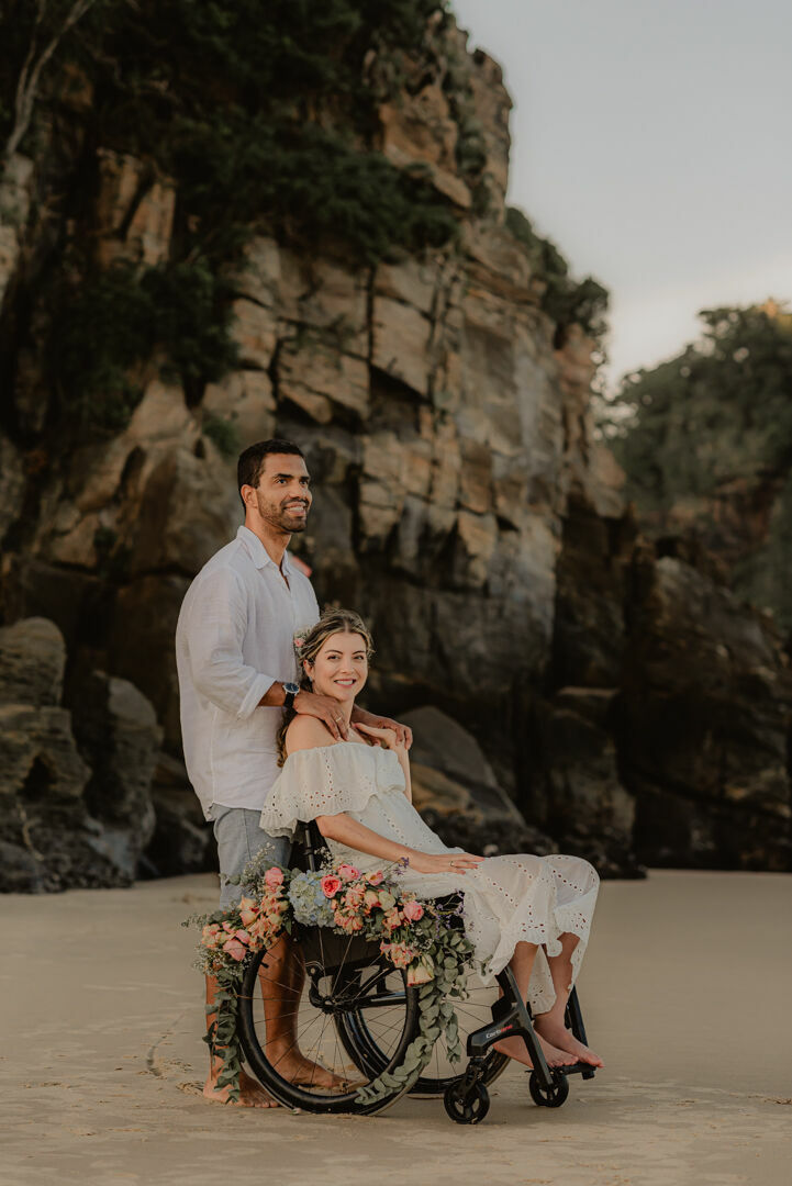 Foto Raquel e Lages - Pré-wedding na praia em Balneário Camboriu - um história inspiradora - Imagem 9