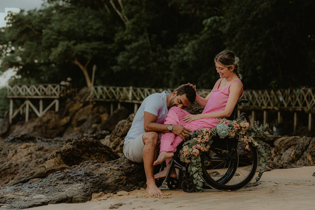 Foto Raquel e Lages - Pré-wedding na praia em Balneário Camboriu - um história inspiradora - Imagem 32