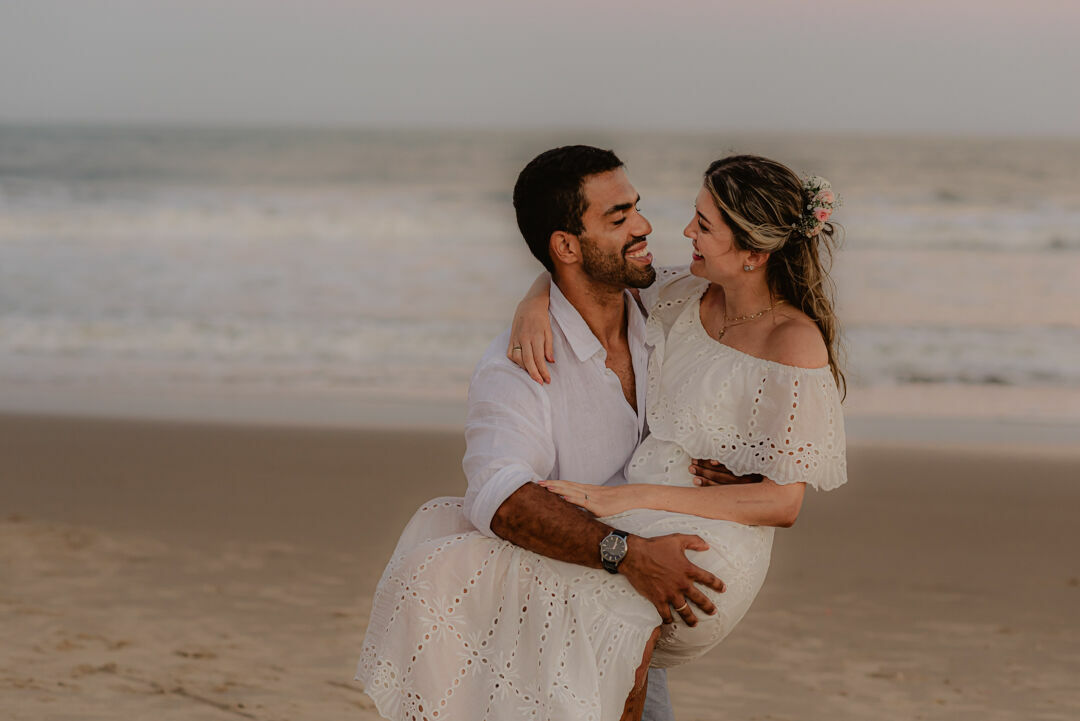 Foto Raquel e Lages - Pré-wedding na praia em Balneário Camboriu - um história inspiradora - Imagem 17
