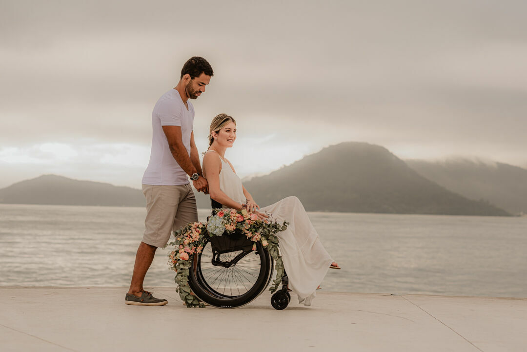 Foto Raquel e Lages - Pré-wedding na praia em Balneário Camboriu - um história inspiradora - Imagem 25
