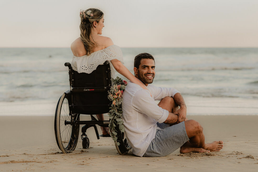 Foto Raquel e Lages - Pré-wedding na praia em Balneário Camboriu - um história inspiradora - Imagem 10