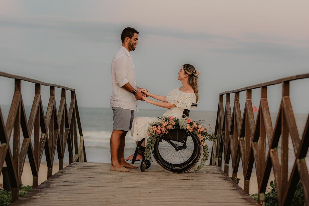 Foto Raquel e Lages - Pré-wedding na praia em Balneário Camboriu - um história inspiradora - Imagem 18