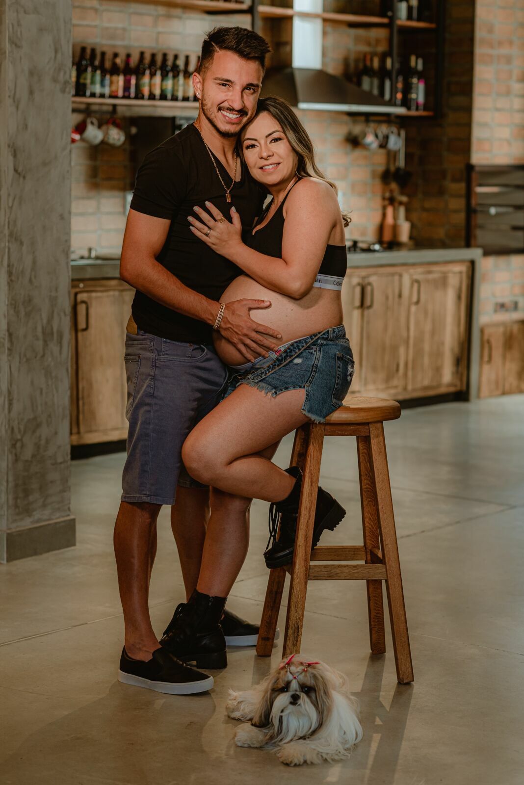 Foto Ensaio de Gestante Studio RevoLoft - Jessica e Matheus à espera de Matteo - Imagem 8