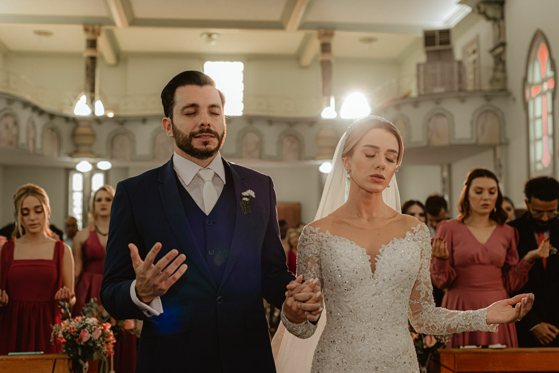 Foto Casamento no Salão Muranno - Espaço Cavalo de Raça em Anápolis - Thaini e Marcos - Imagem 32