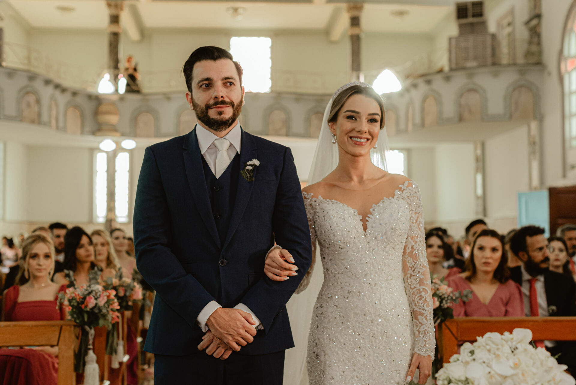 Foto Casamento no Salão Muranno - Espaço Cavalo de Raça em Anápolis - Thaini e Marcos - Imagem 28