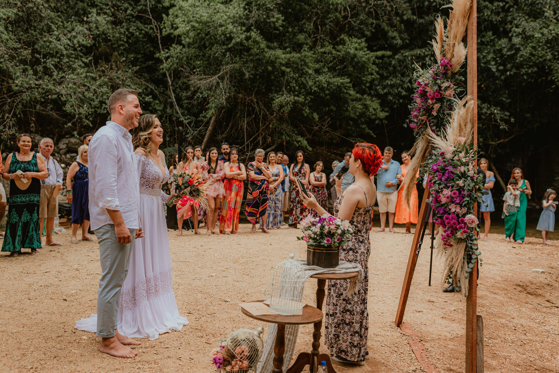 Foto Casamento Intimista na Cachoeira do Abade em Pirenópolis de Goiás - Luanna e Marcelo - Imagem 44