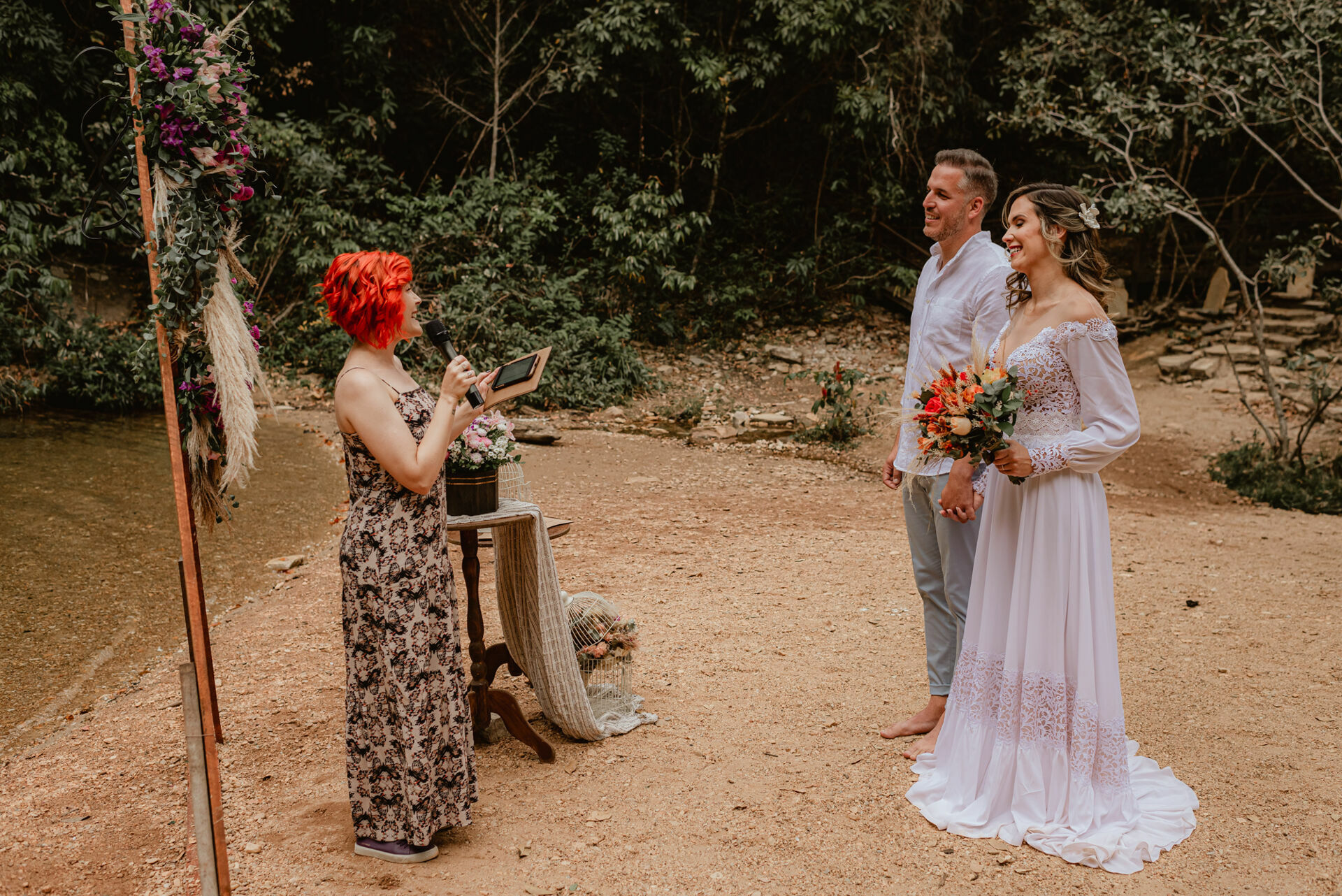 Foto Casamento Intimista na Cachoeira do Abade em Pirenópolis de Goiás - Luanna e Marcelo - Imagem 42