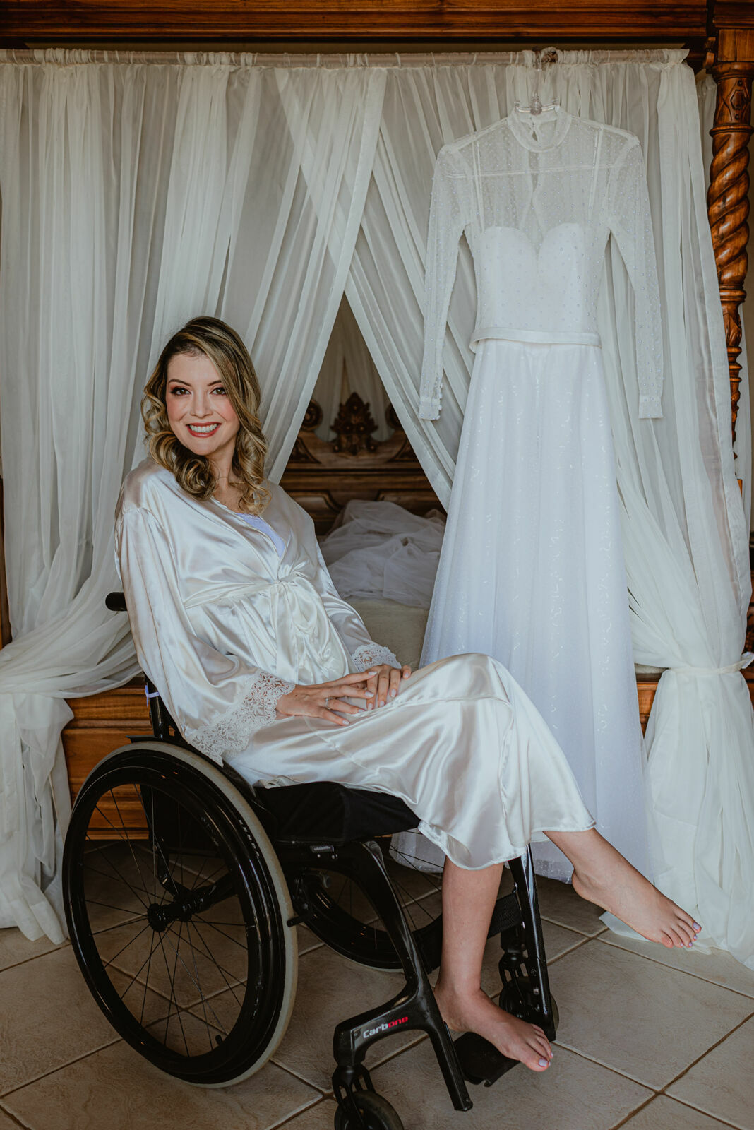 Foto Paraquedista que ficou tetraplégica se casa em uma linda cerimônia em fim de tarde na Fazenda Nova Conceição em Goiás - Raquel e Lages - Imagem 4