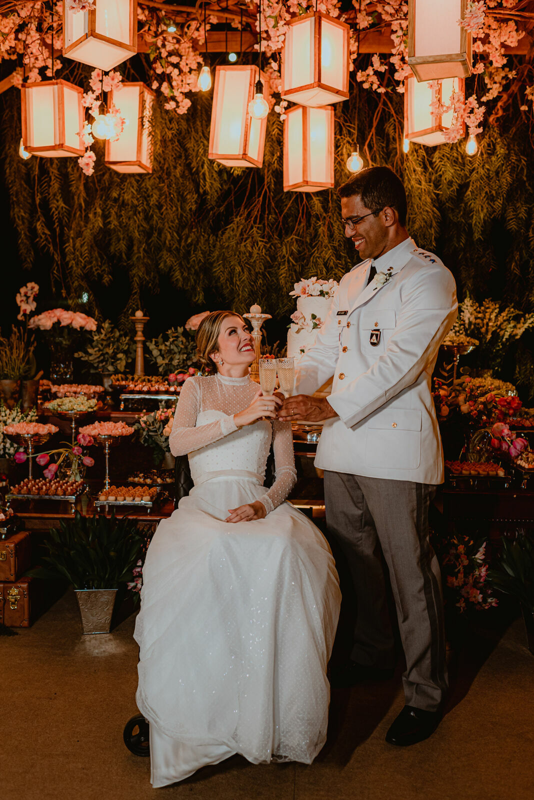 Foto Paraquedista que ficou tetraplégica se casa em uma linda cerimônia em fim de tarde na Fazenda Nova Conceição em Goiás - Raquel e Lages - Imagem 99