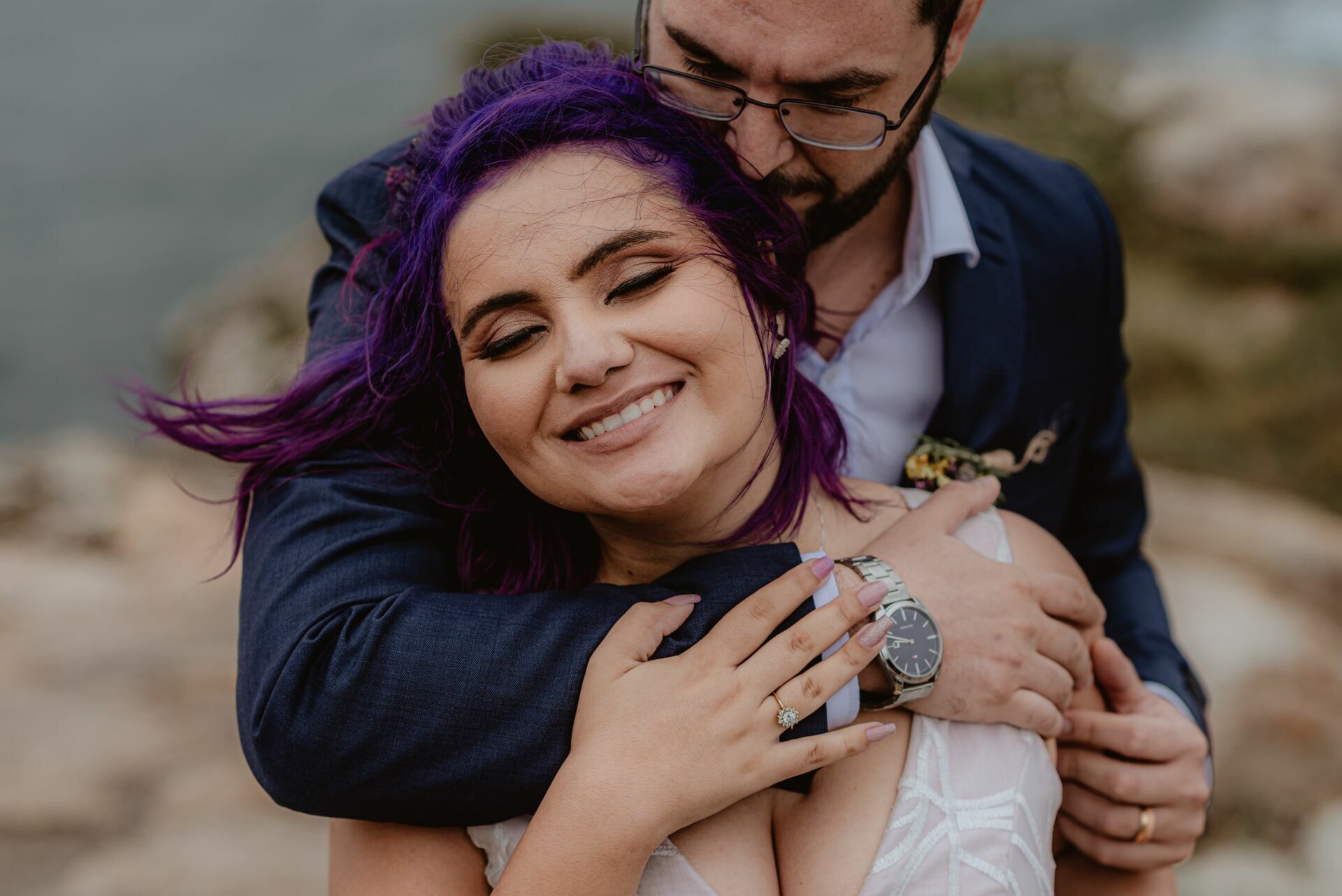 Foto Elopement Wedding em Arraial do Cabo com uma vista para o mar - Jéssica e Victor - Imagem 73