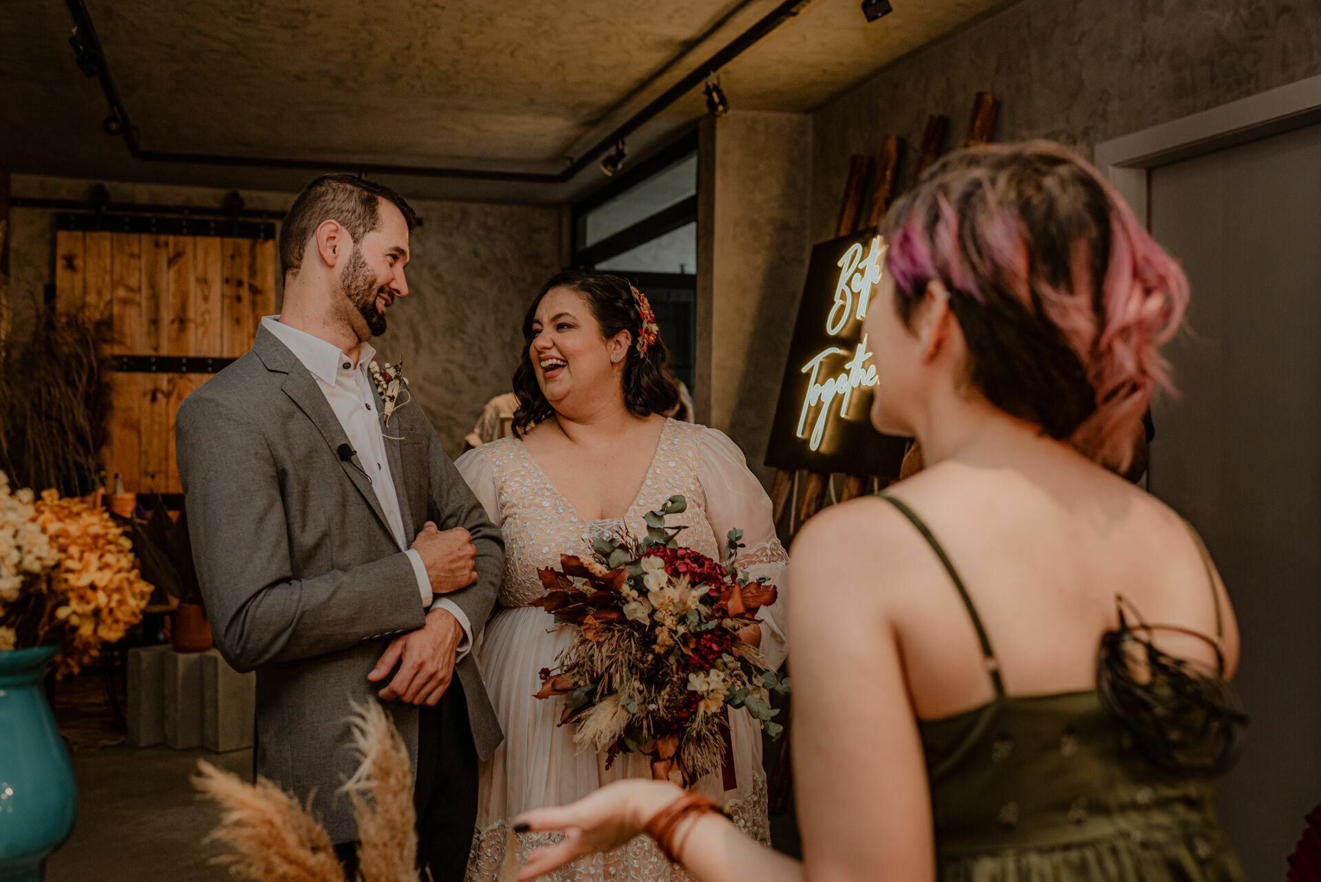 Foto Mine Wedding Industrial no estiloso Espaço RevoLoft 119 - Nay e Paulo - Imagem 83