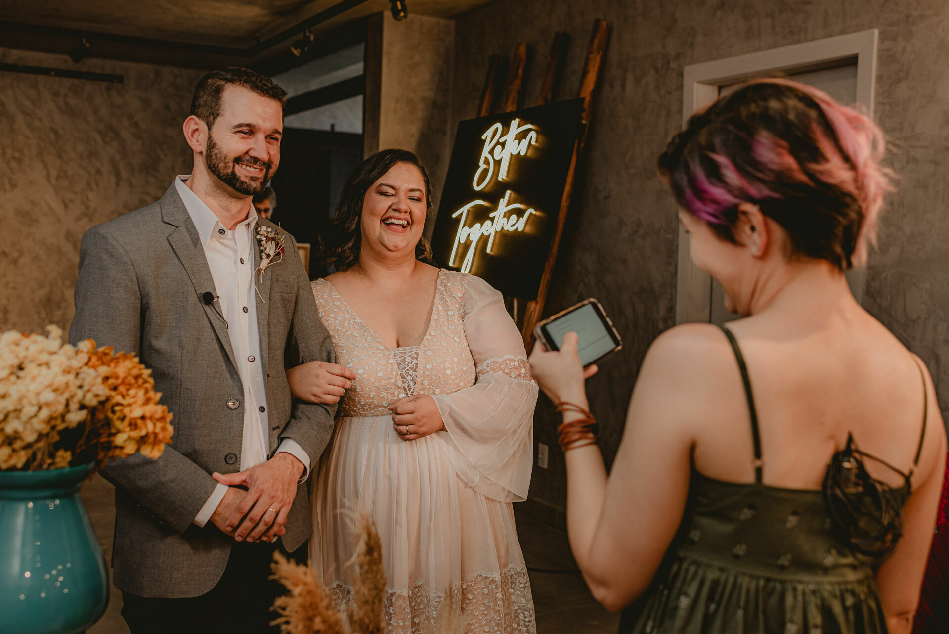 Foto Mine Wedding Industrial no estiloso Espaço RevoLoft 119 - Nay e Paulo - Imagem 114