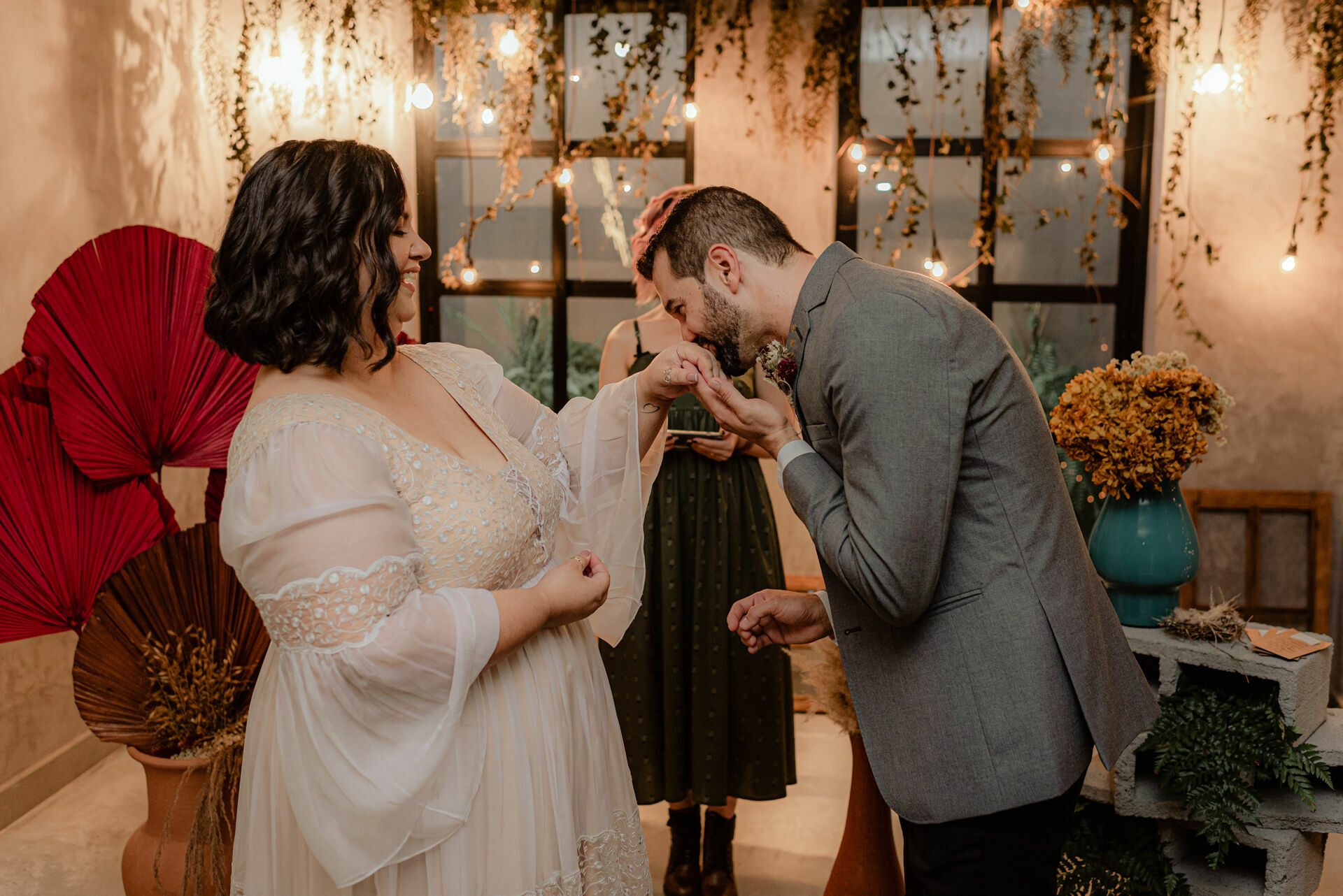 Foto Mine Wedding Industrial no estiloso Espaço RevoLoft 119 - Nay e Paulo - Imagem 99