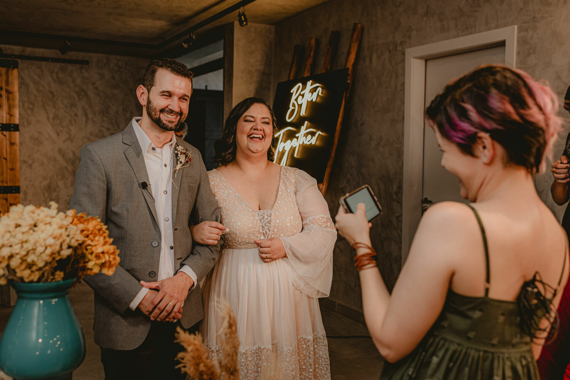 Foto Mine Wedding Industrial no estiloso Espaço RevoLoft 119 - Nay e Paulo - Imagem 113