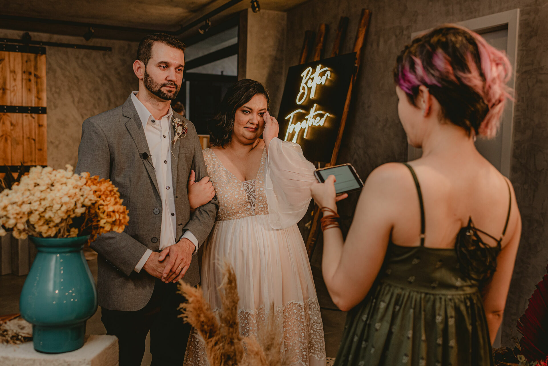 Foto Mine Wedding Industrial no estiloso Espaço RevoLoft 119 - Nay e Paulo - Imagem 115