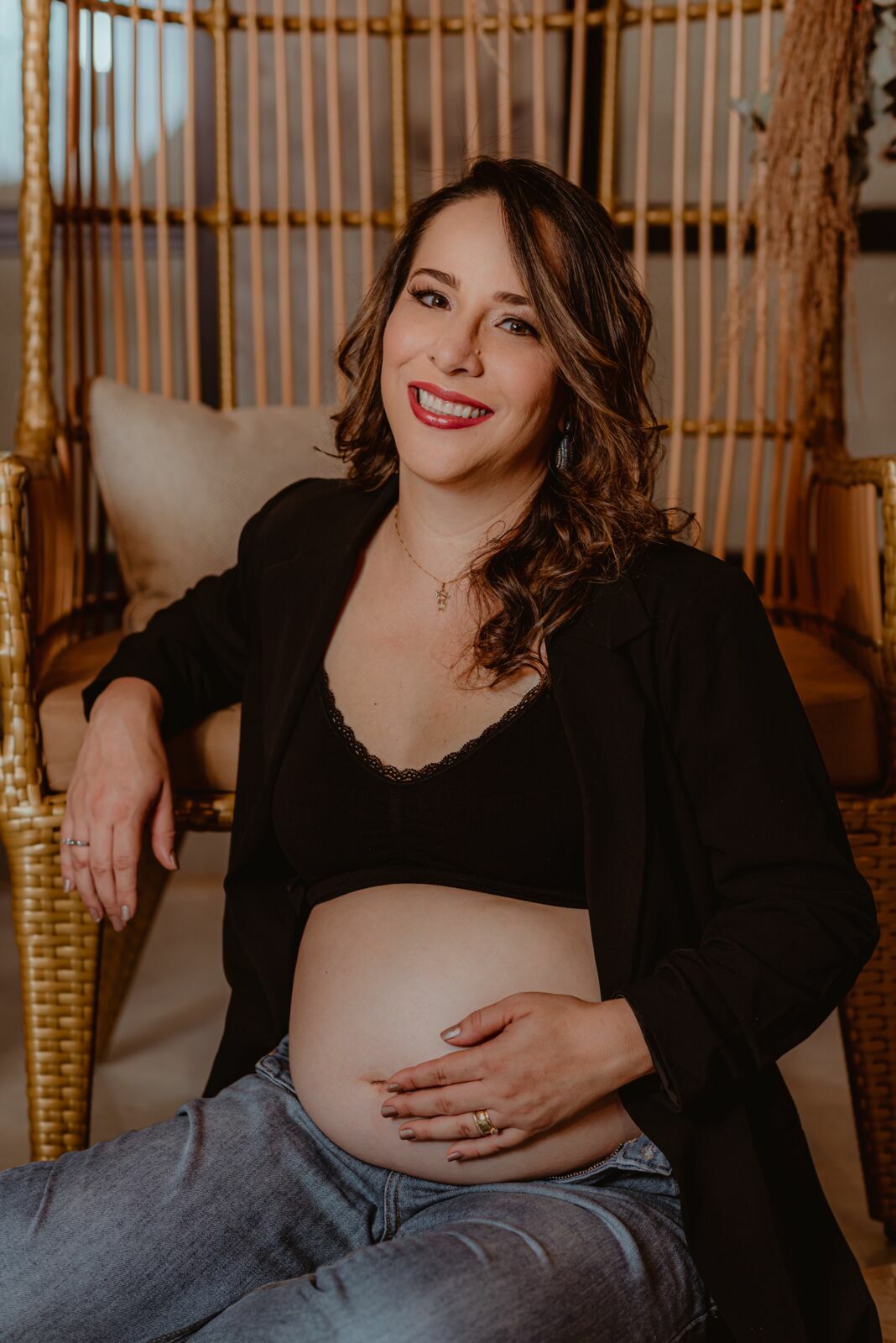 Foto Ensaio Fotográfico de Grávida estiloso no STudio RevoLoft - Larissa e Nathan à espera de Luisa - Imagem 10