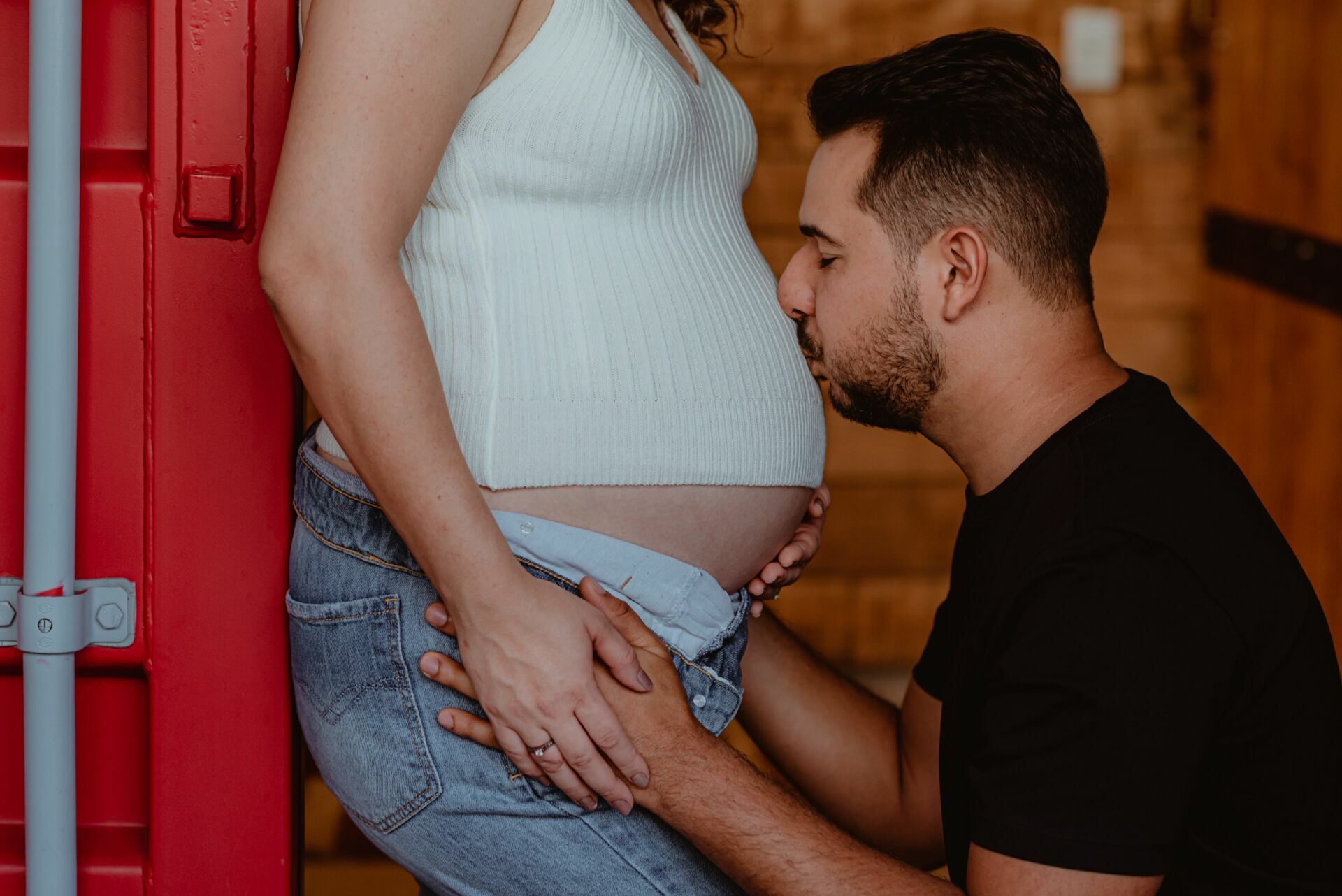 Foto Ensaio Fotográfico de Grávida estiloso no STudio RevoLoft - Larissa e Nathan à espera de Luisa - Imagem 24