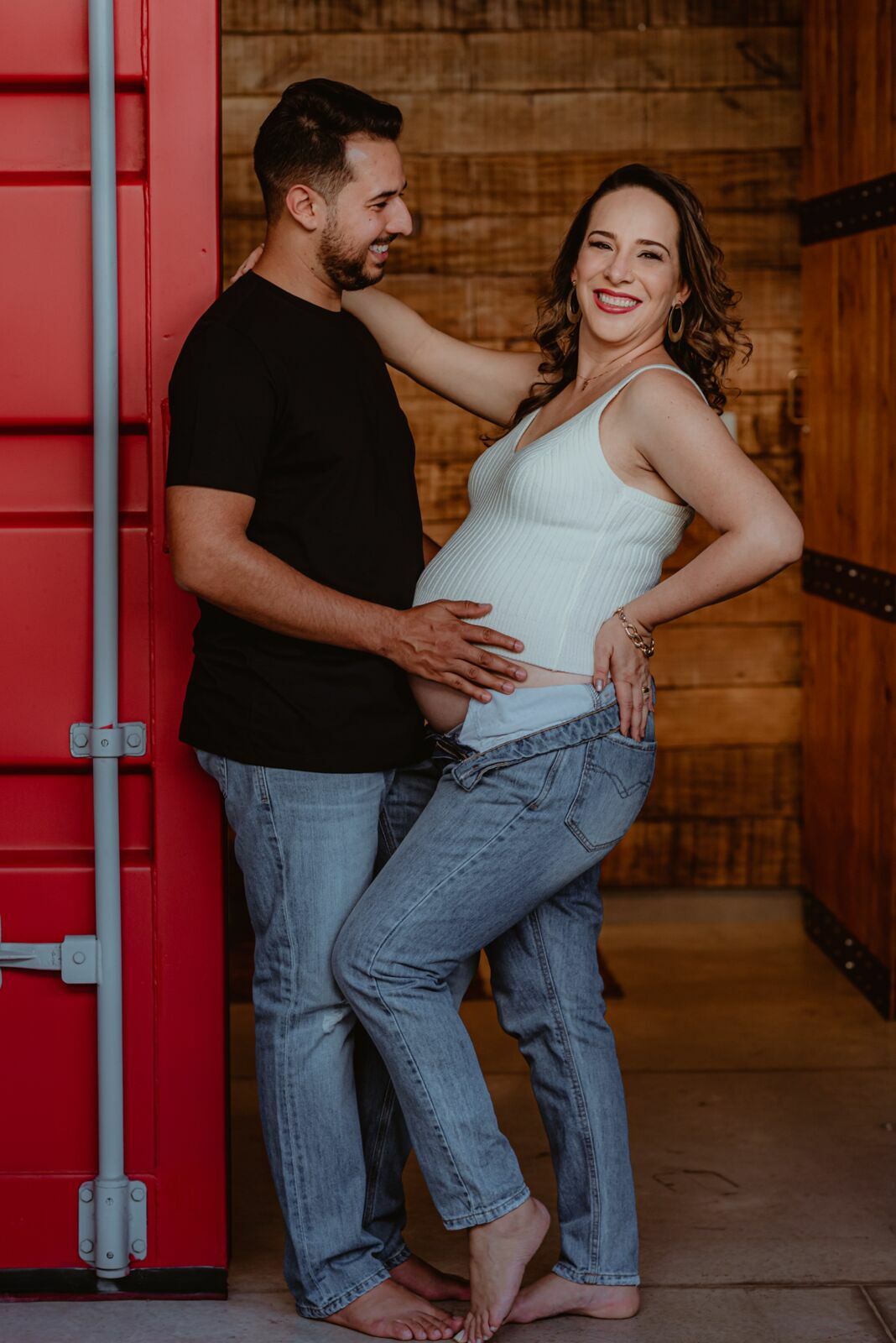 Foto Ensaio Fotográfico de Grávida estiloso no STudio RevoLoft - Larissa e Nathan à espera de Luisa - Imagem 17